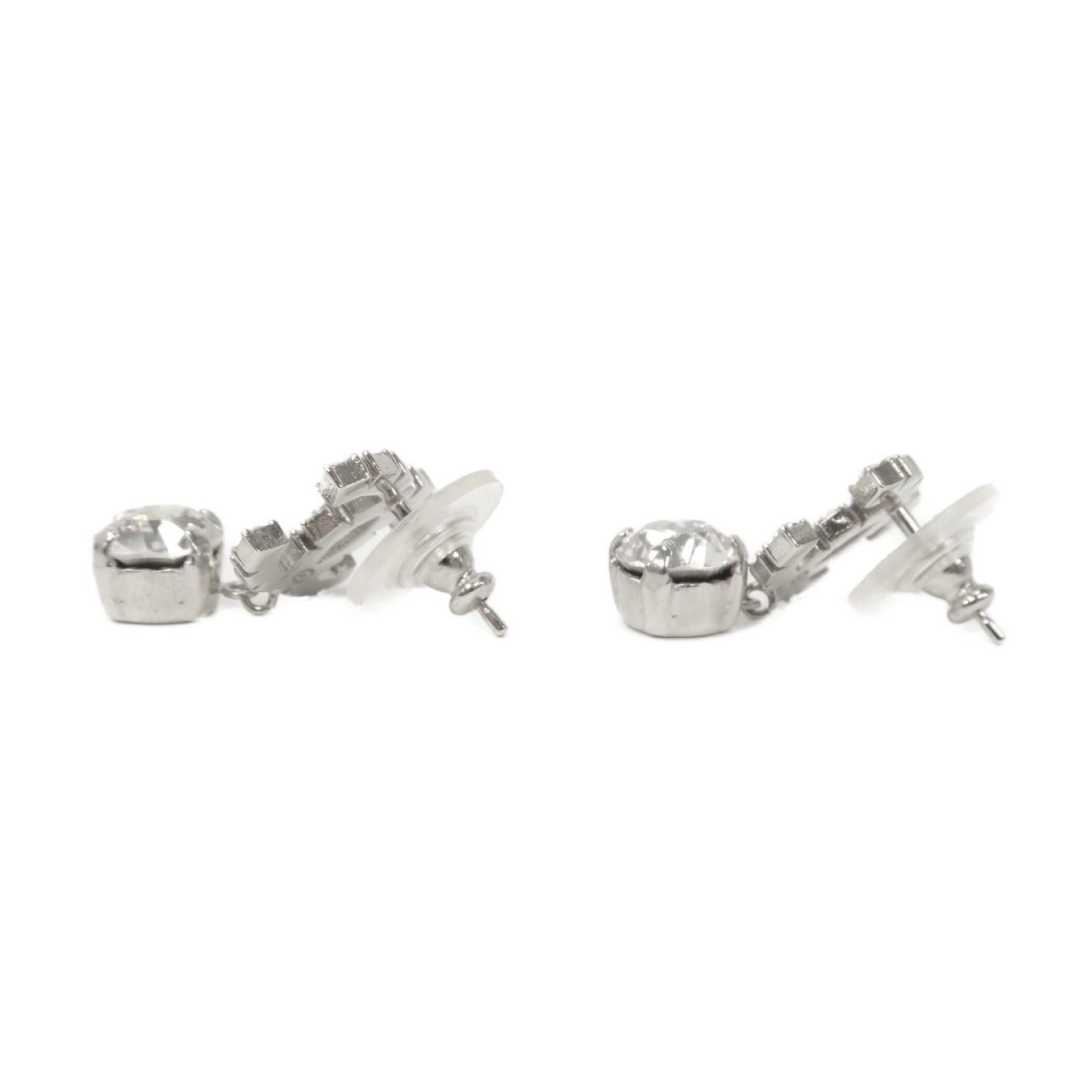 CHANEL 金屬Earrings耳環銀色