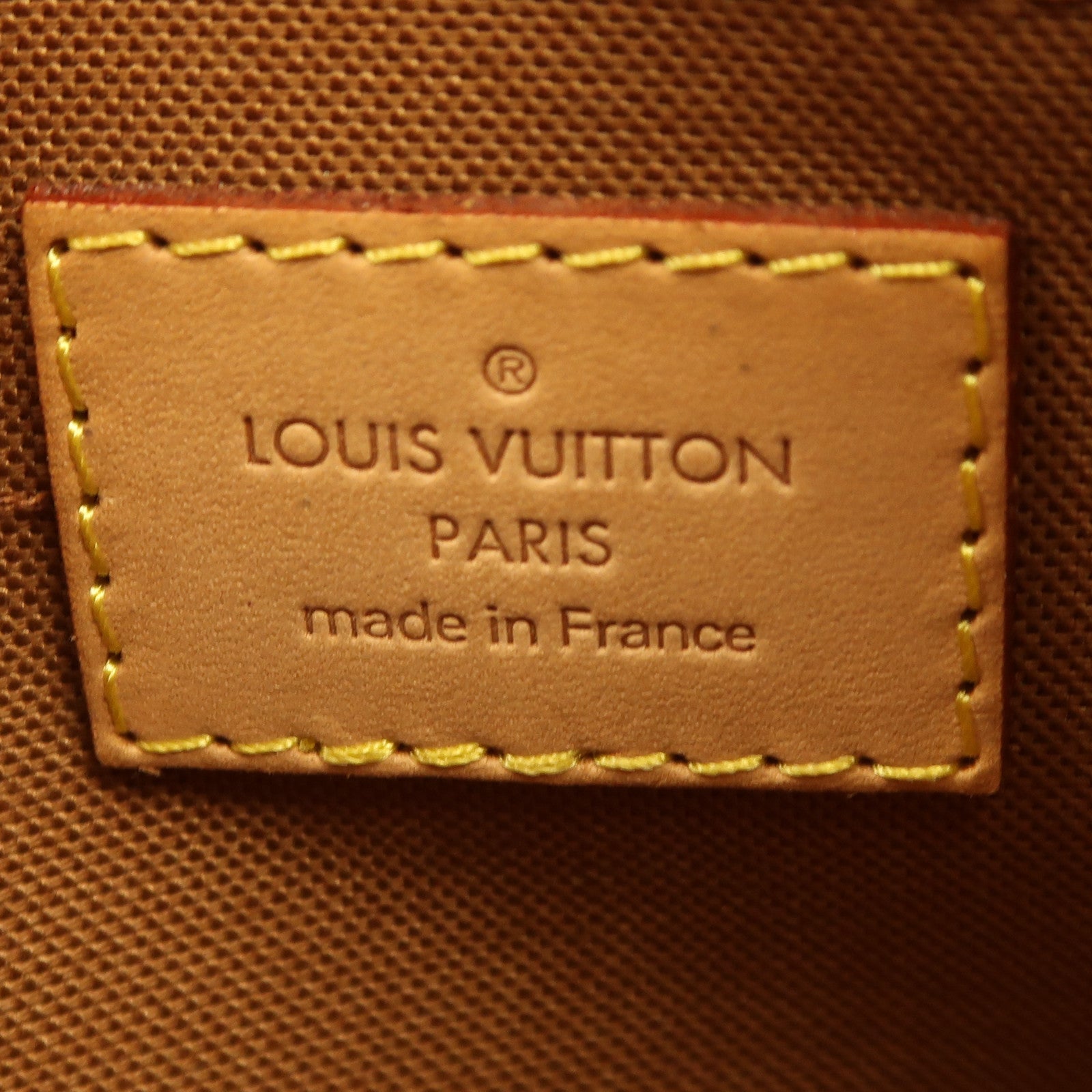 LOUIS VUITTON Monogram Thames PM金扣肩背袋