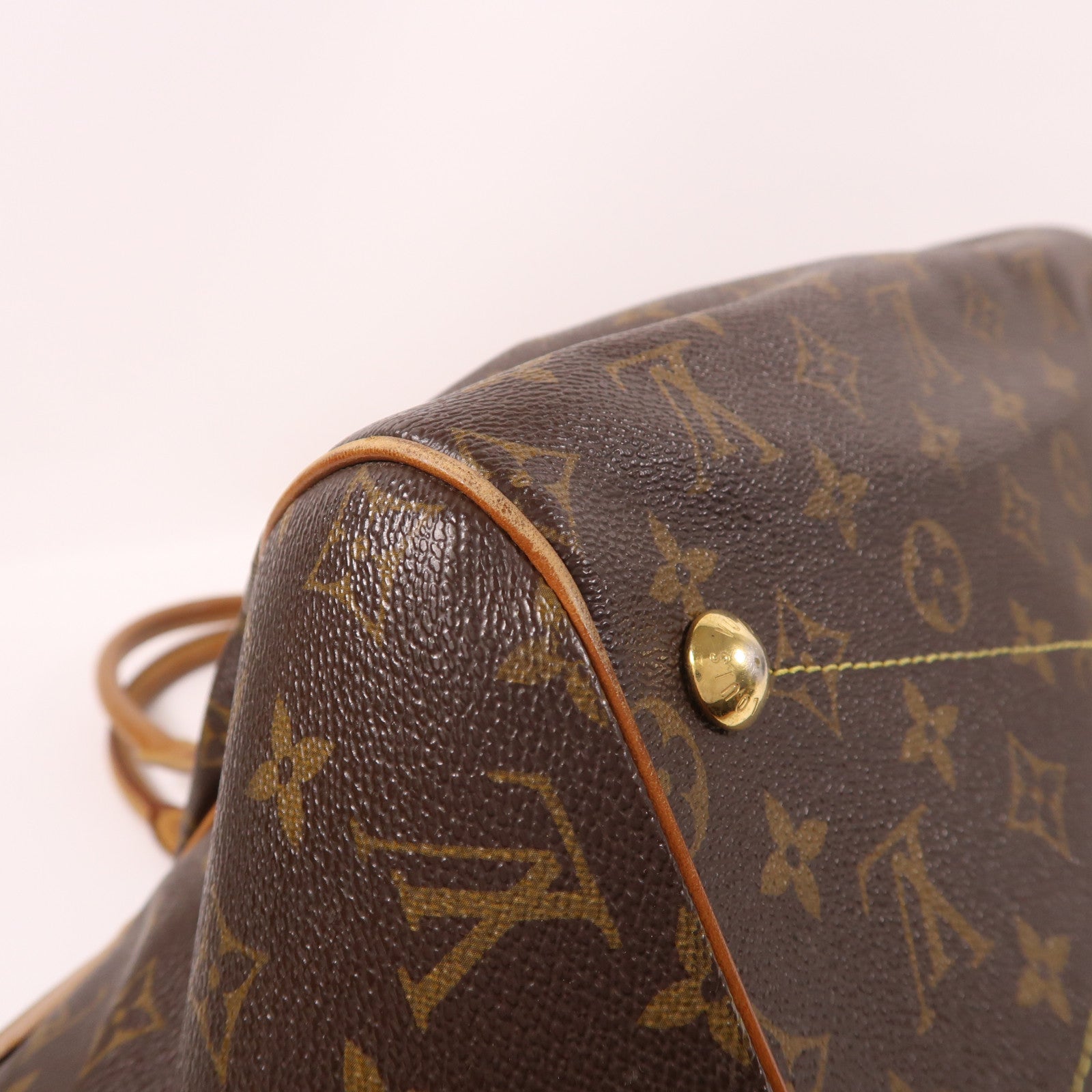 LOUIS VUITTON 【激減優惠】Monogram Tivoli GM金扣肩背袋