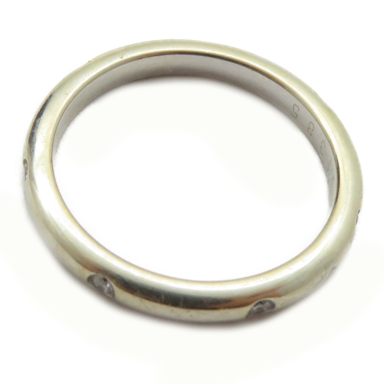 Chaumet PT950鉑金Diamond Ring鑽石戒指Chaumet#55/US#7