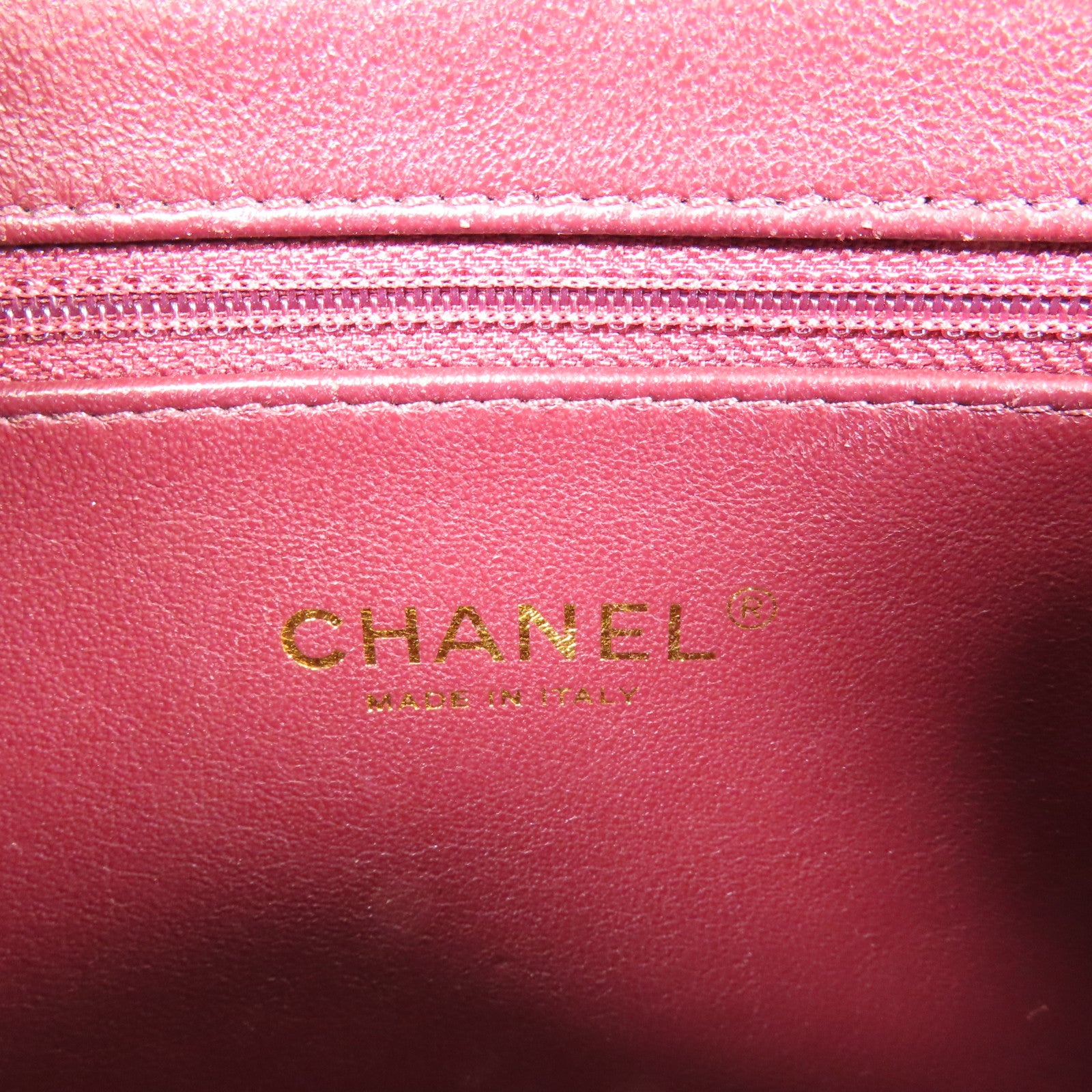 CHANEL 羊皮皮革Beauty Lock Flap Bag金扣肩背袋