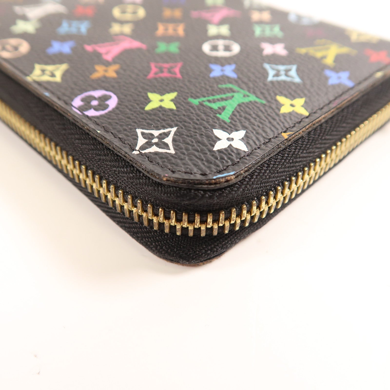LOUIS VUITTON Monogram Multicolore Zipper Long Wallet金扣長錢包