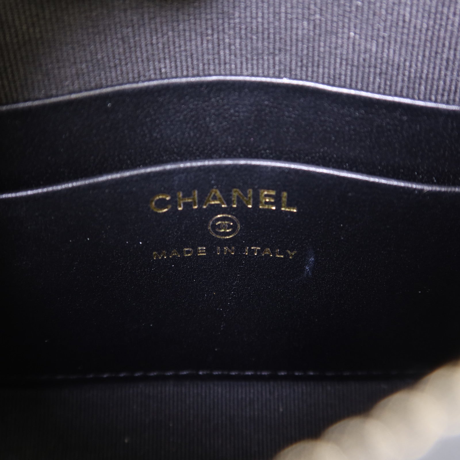 CHANEL 斜紋軟呢Chain Shoulder Bag金扣鏈帶肩背袋