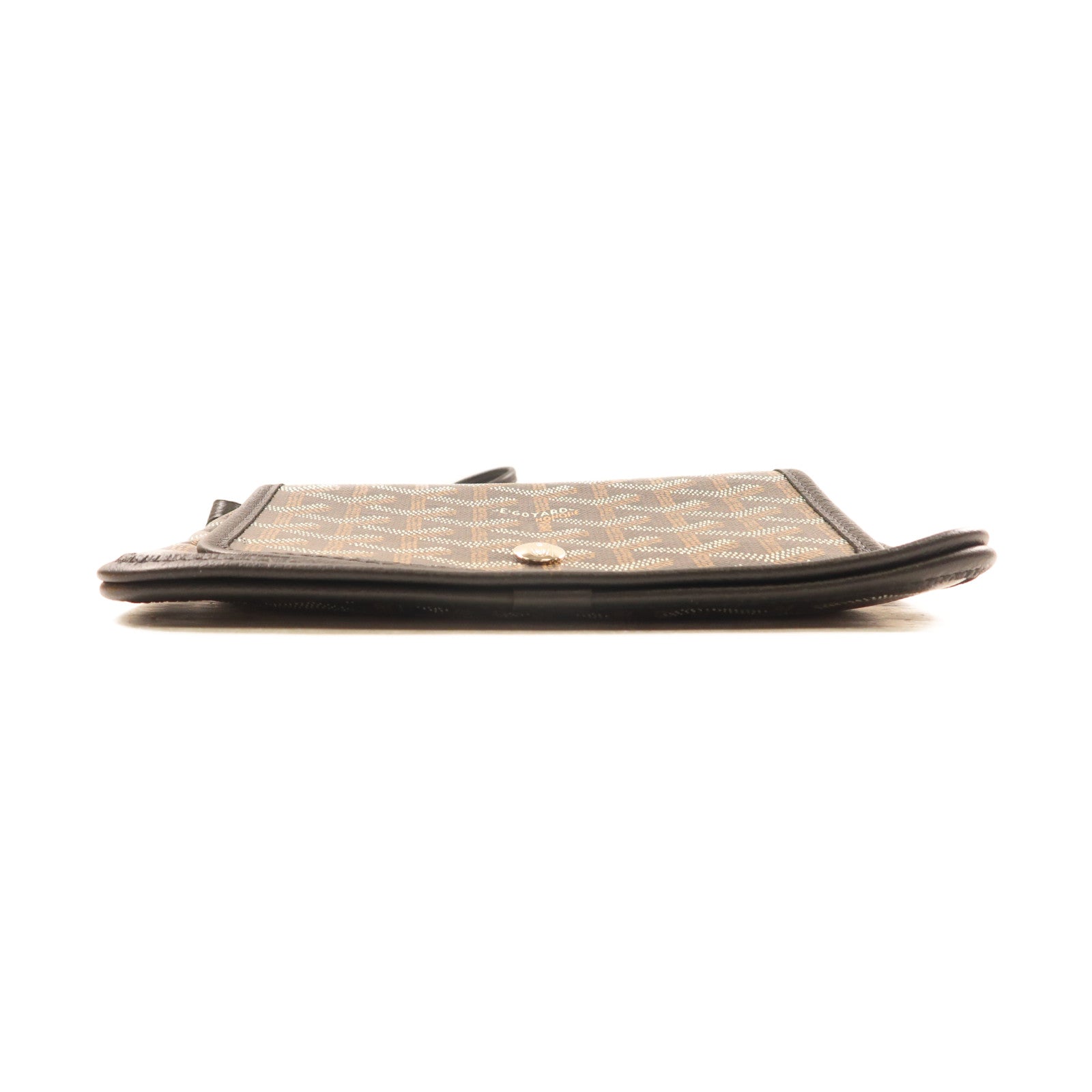 GOYARD 塗層帆布Plumet Pocket銀扣肩背袋