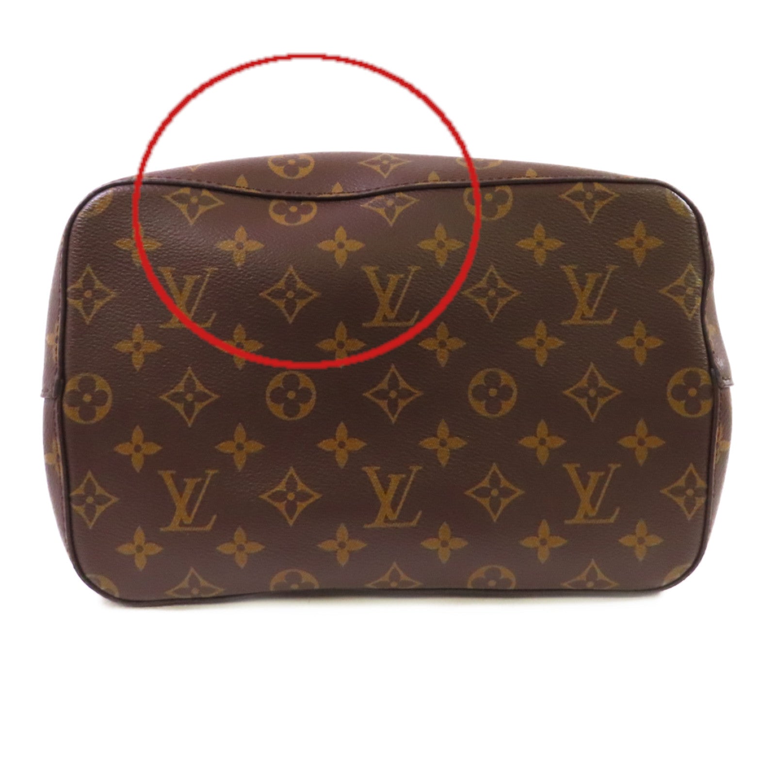 LOUIS VUITTON Monogram Neo Noe MM Shoulder Bag金扣肩背袋啡色