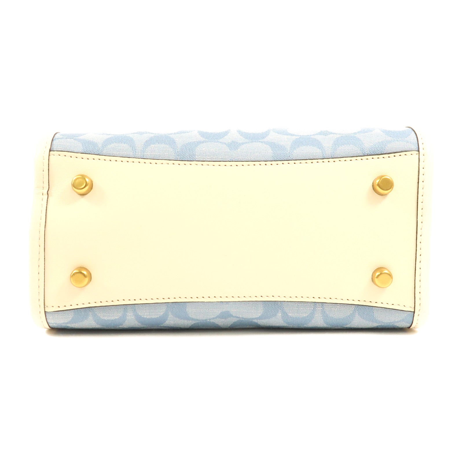 COACH 帆布Field Tote金扣手挽肩背兩用袋