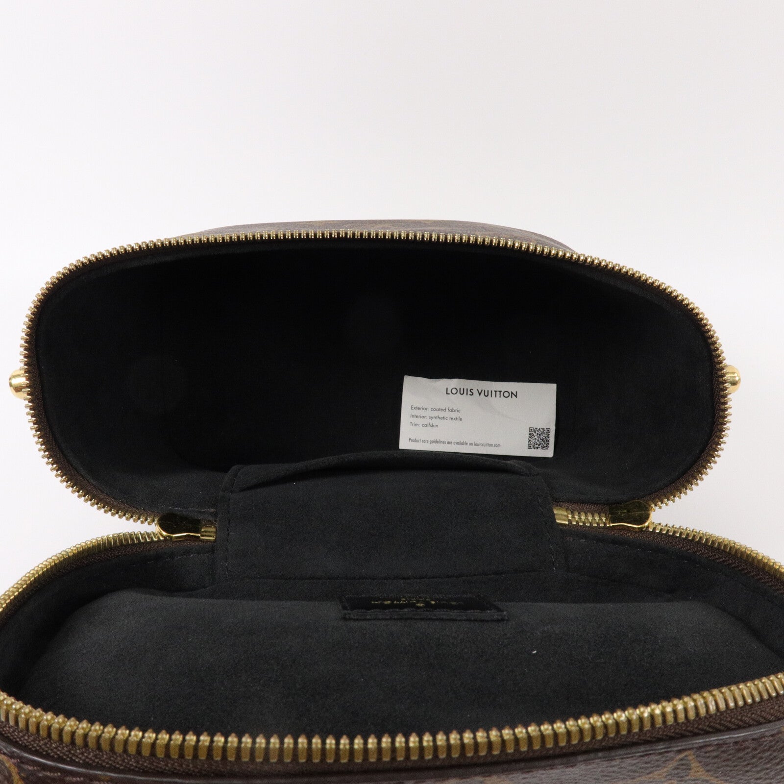 LOUIS VUITTON Monogram Reverse Vanity PM手挽肩背兩用袋