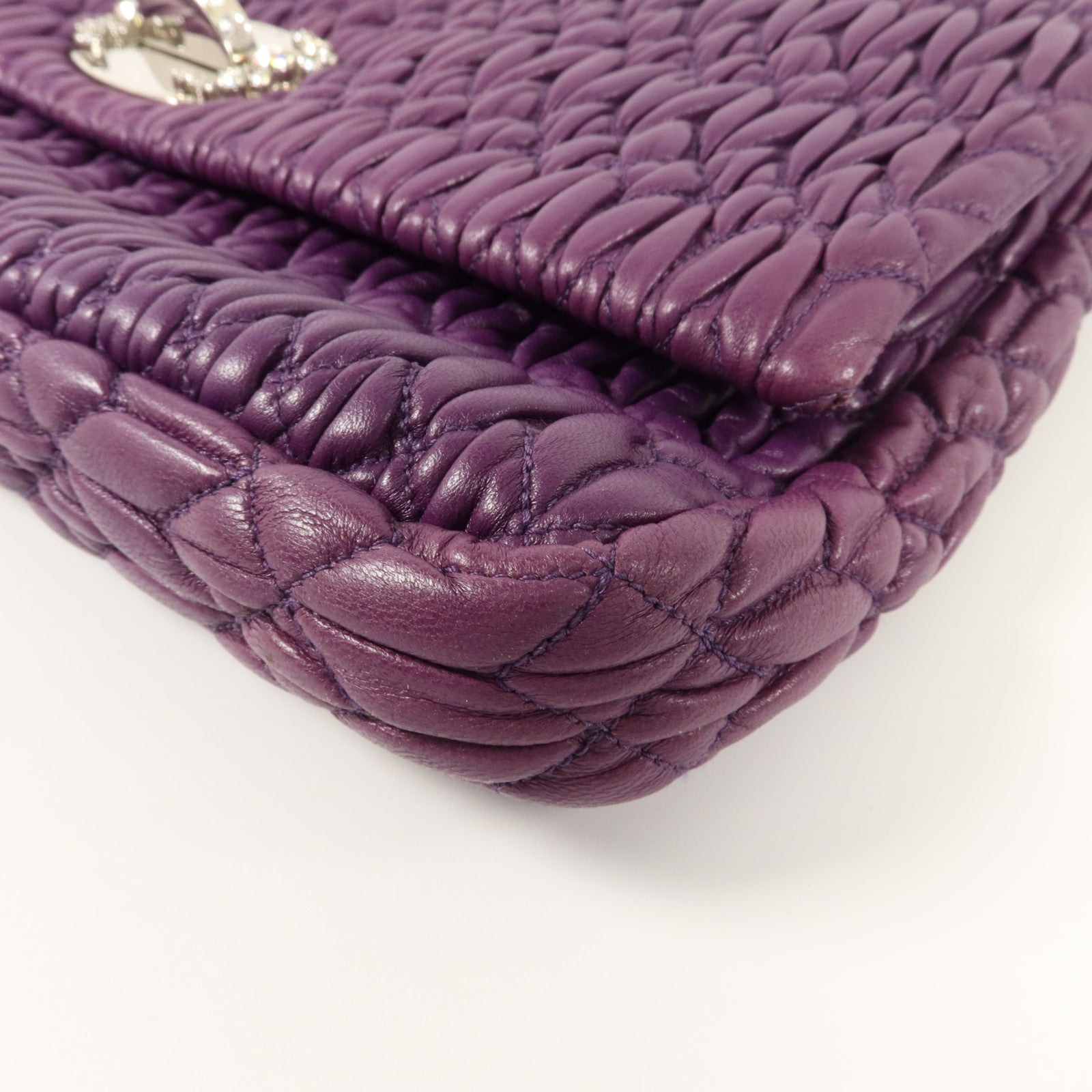Miu Miu 羊皮皮革Shoulder Bag肩背袋