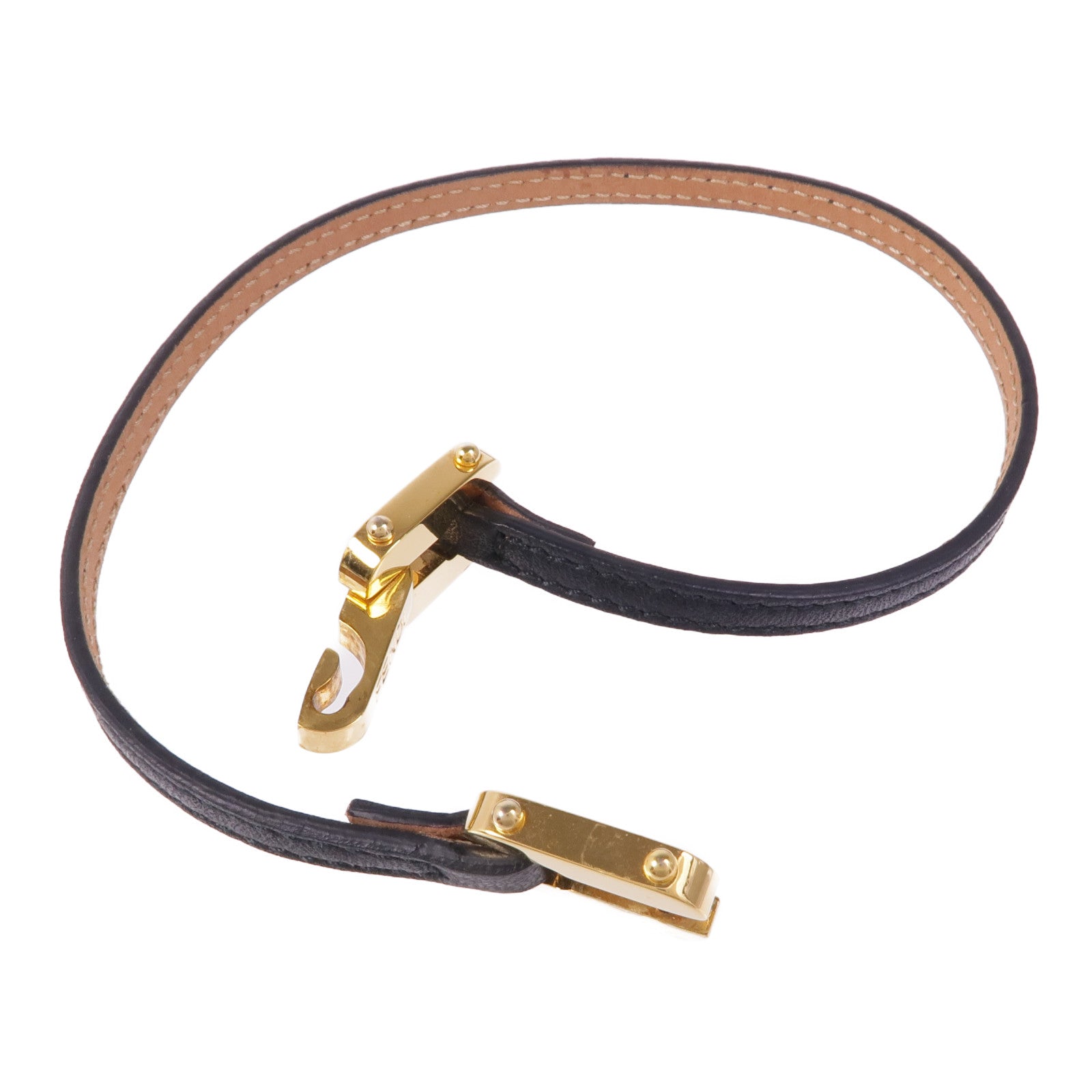 FENDI 牛皮皮革Bracelet金扣手帶
