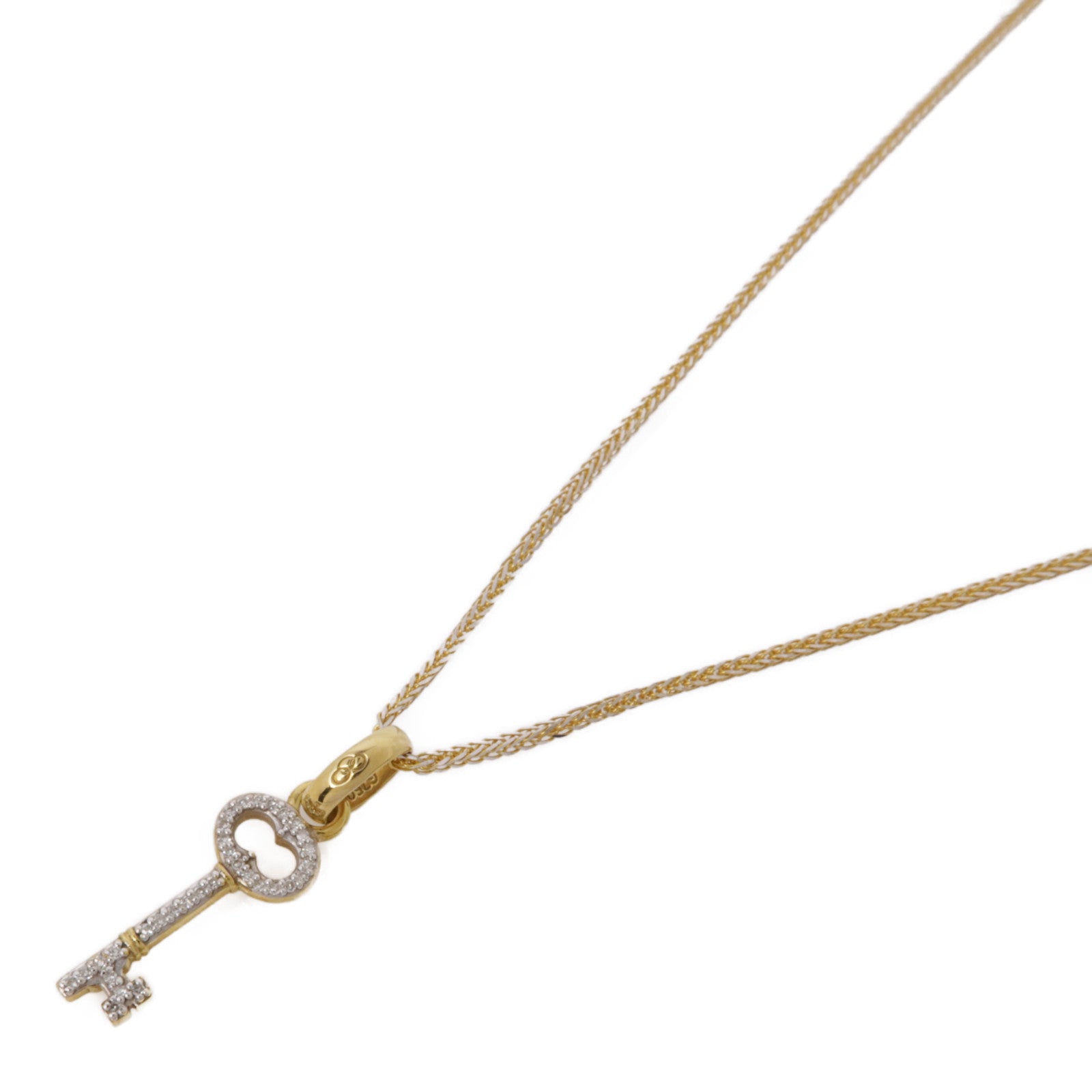 JEWELRY 【激減優惠】18K玫瑰金/黃金Diamond Necklace鑽石項鍊