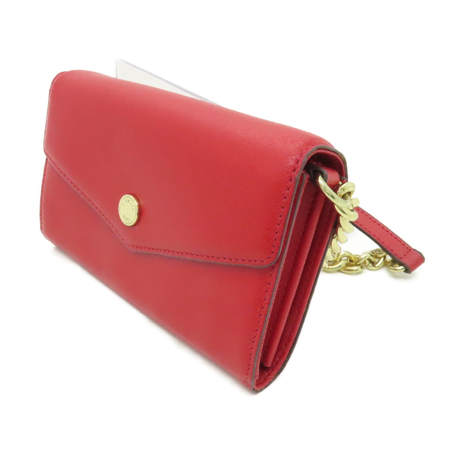Michael Kors 【激減優惠】牛皮皮革Shoulder Bag金扣鏈帶肩背袋紅色