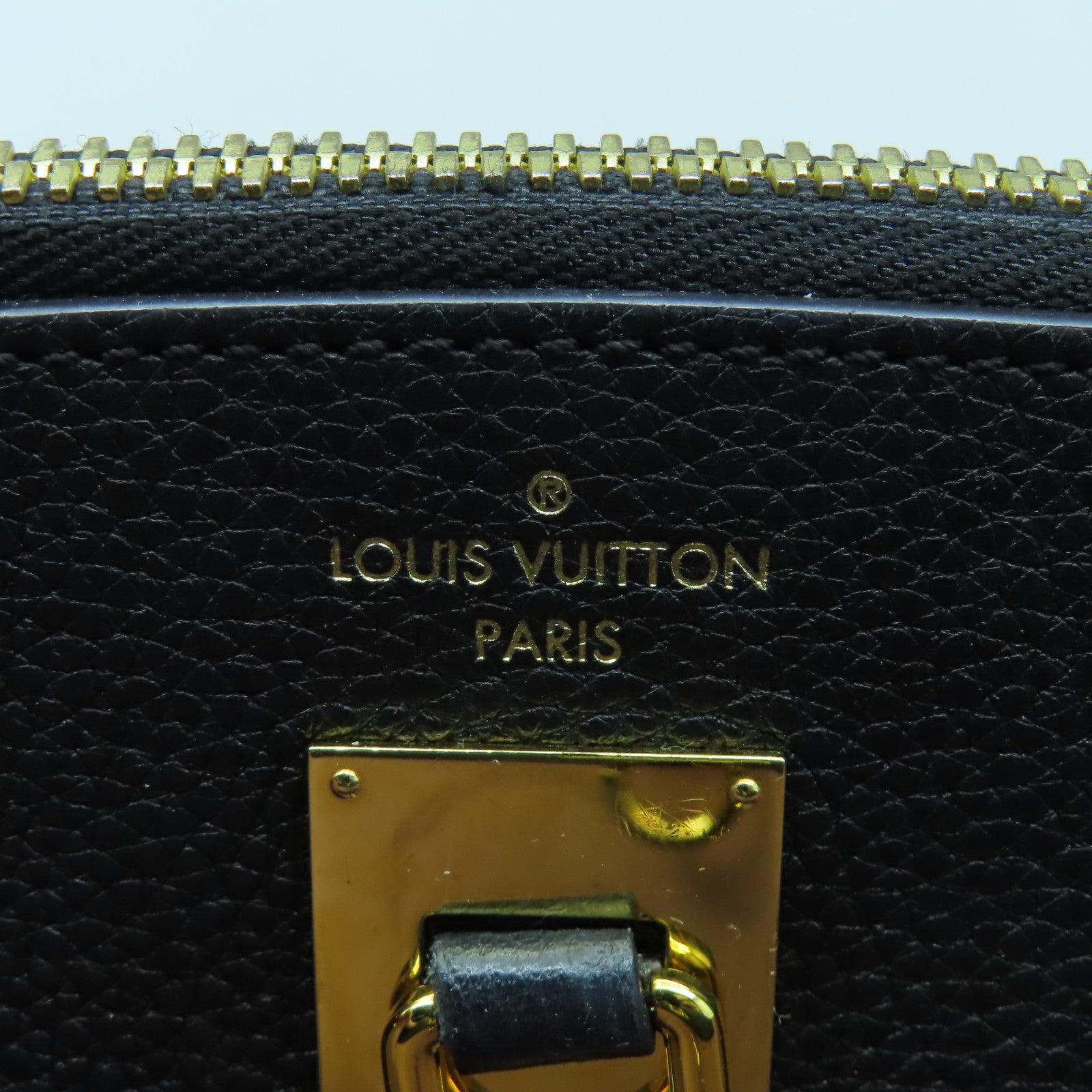 LOUIS VUITTON 【清倉大減價】牛皮皮革City Steamer MM金扣手挽肩背兩用袋粉紅色/黑色