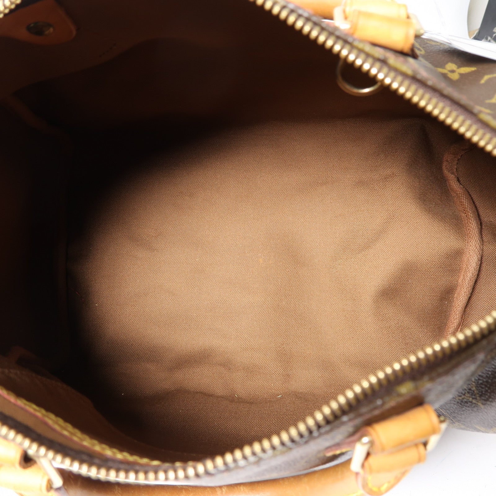 LOUIS VUITTON Monogram Speedy 30金扣手挽袋啡色
