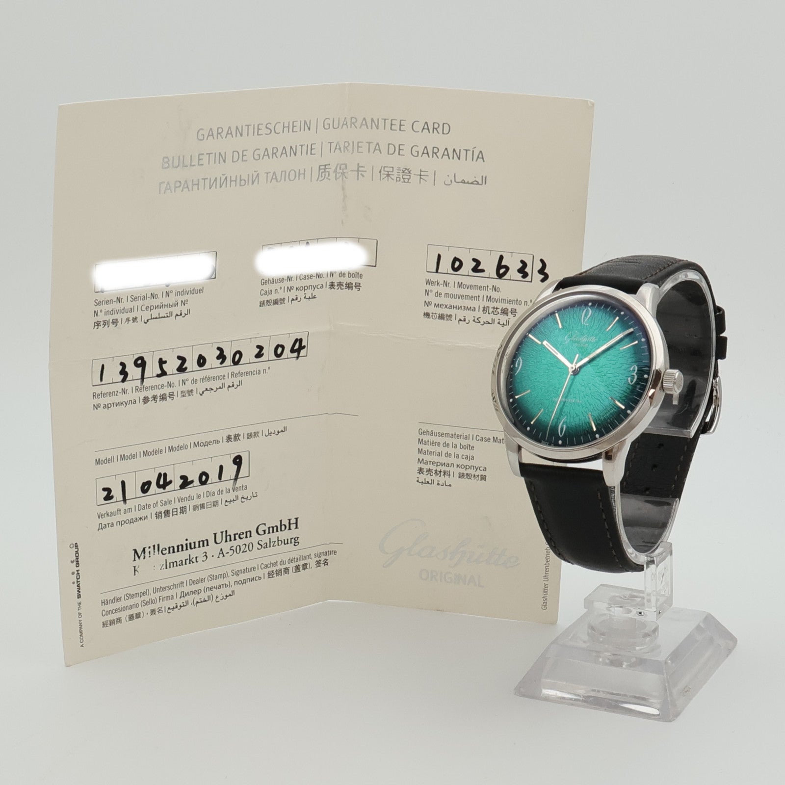 GLASHUTTE ORIGINAL Sixties 1-39-52-03-02-04