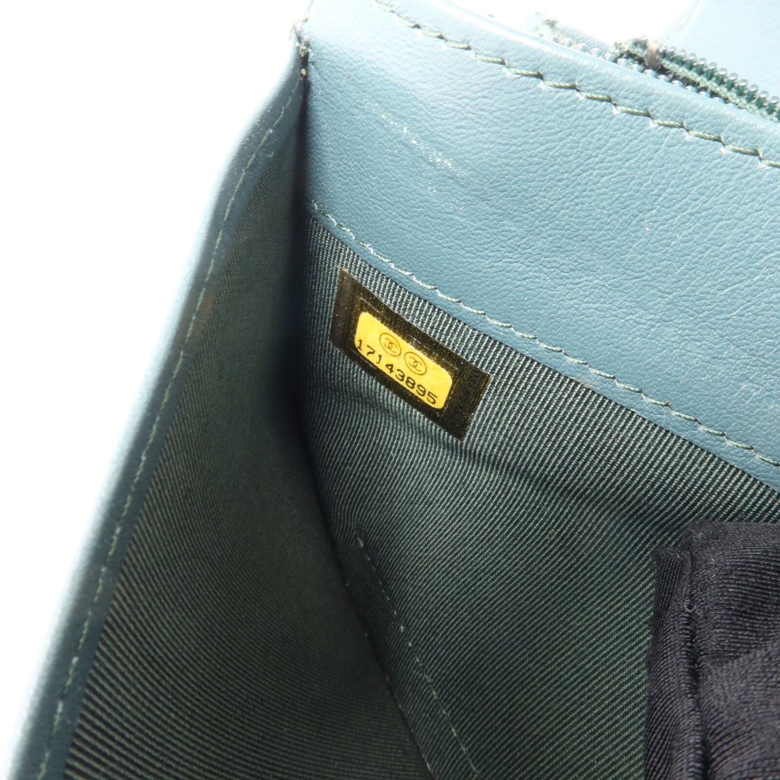 CHANEL 牛皮皮革Classic Long Flap Wallet長錢包