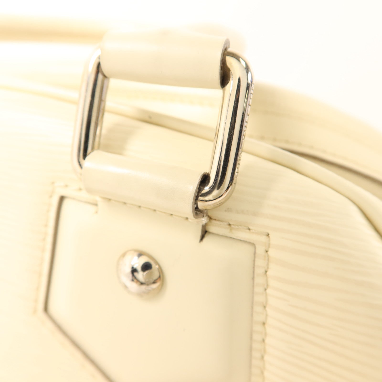 LOUIS VUITTON 【激減優惠】Epi Bowling Montaigne PM銀扣手挽袋