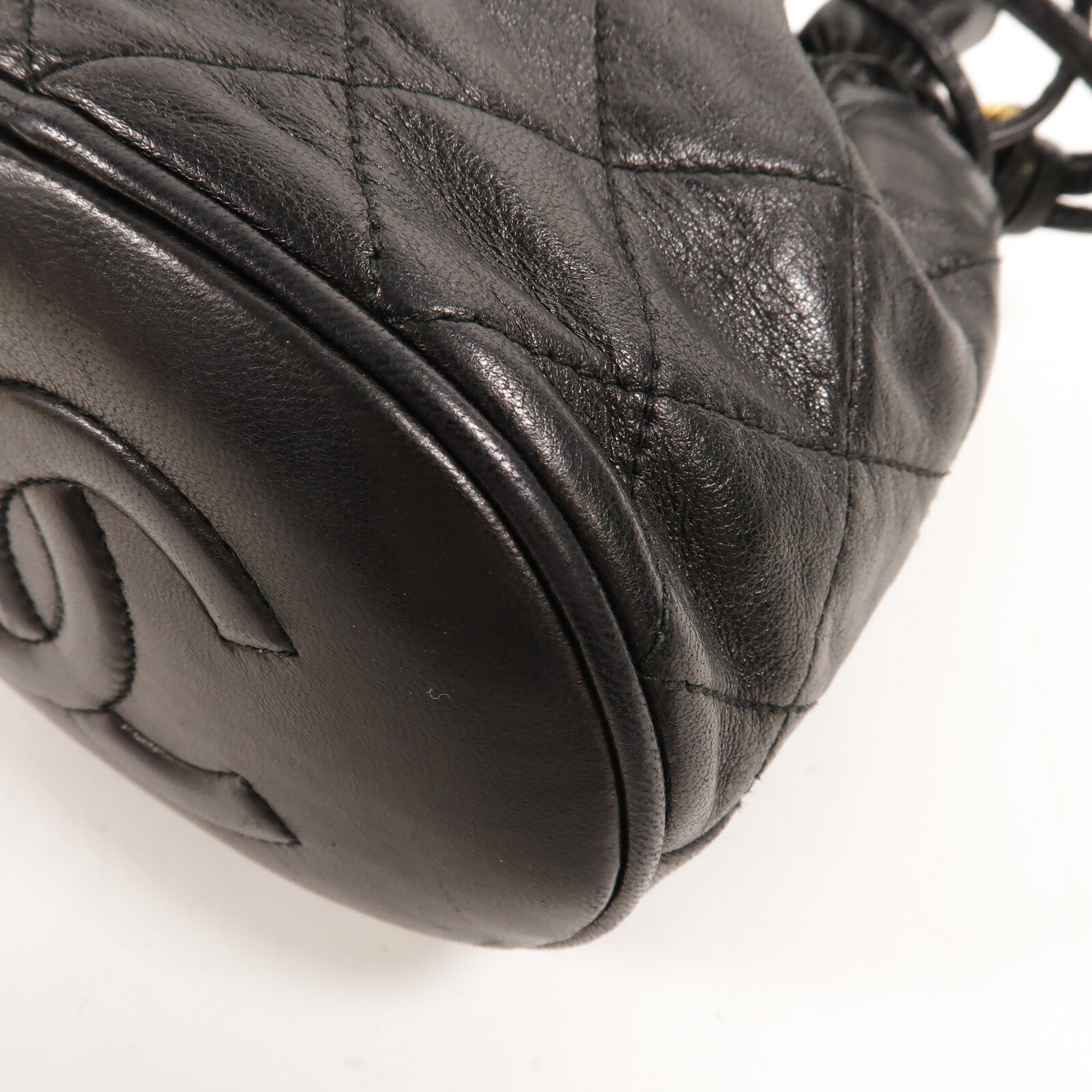 CHANEL 羊皮皮革Vintage Bucket肩背袋