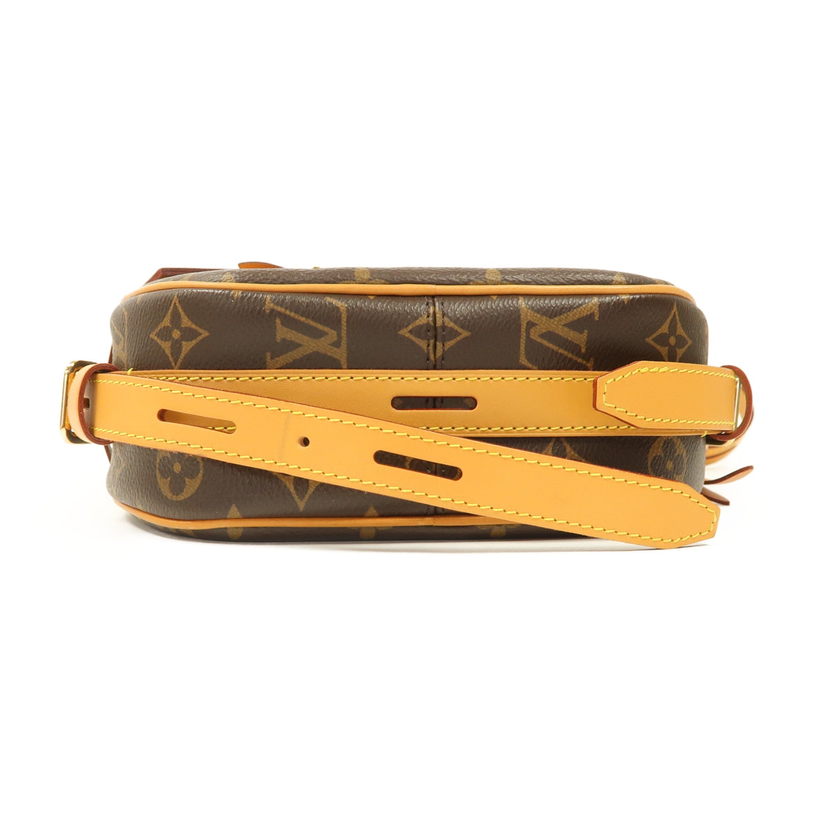 LOUIS VUITTON Monogram Boite Chapeau Souple MM金扣肩背袋啡色