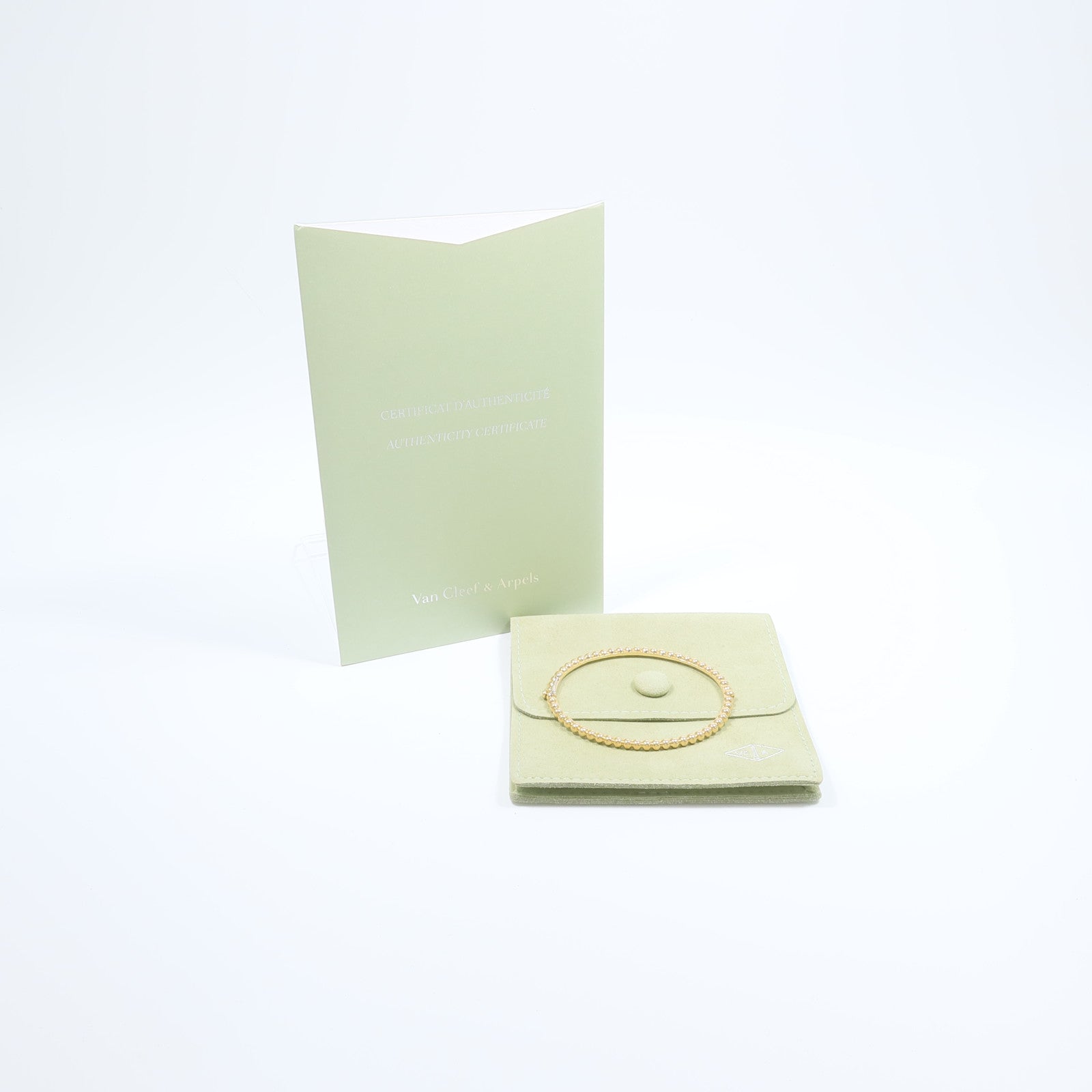 Van Cleef & Arpels 18K黃金 Perlee Pearls Bracelet手鏈