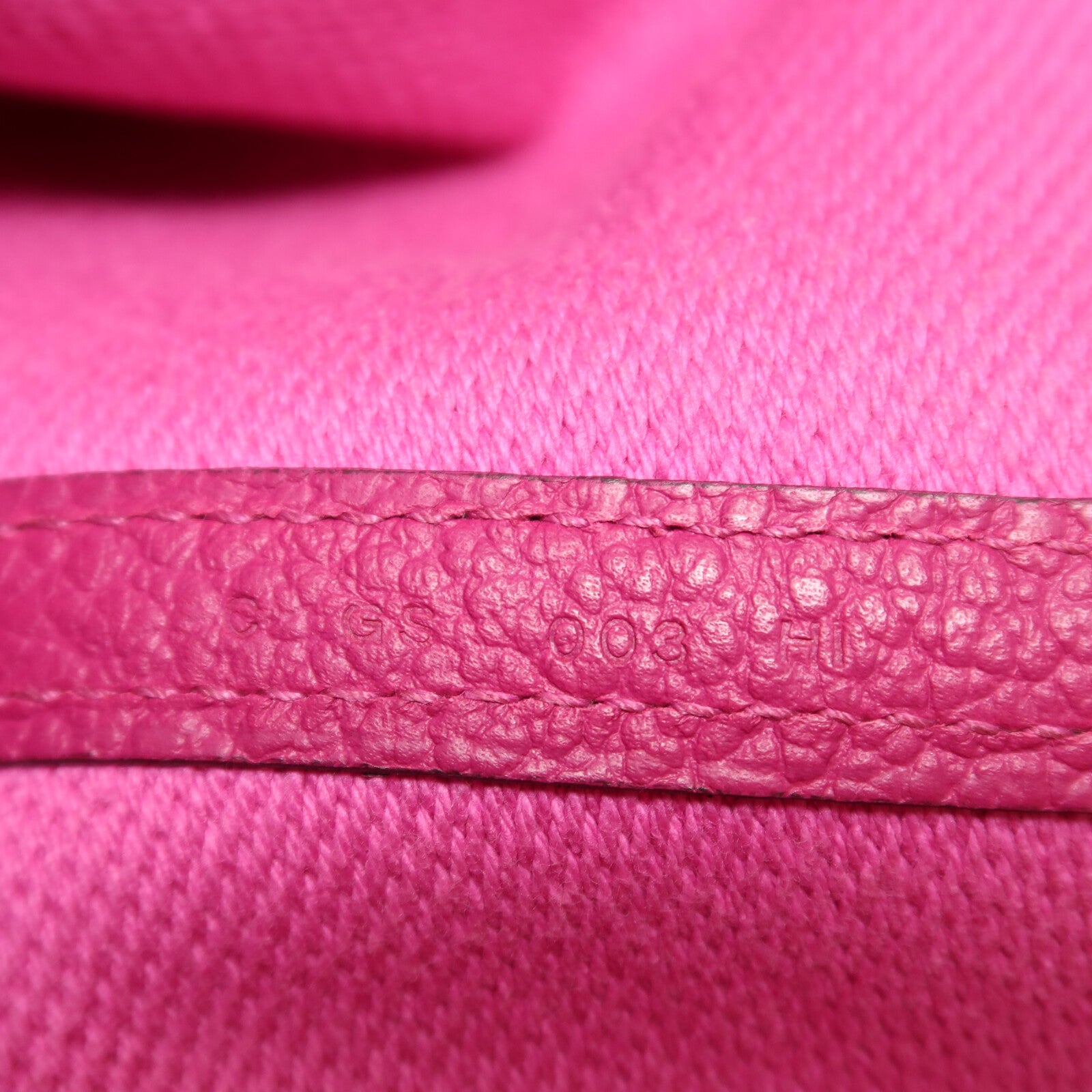 HERMES Toile H帆布Garden Party PM手挽袋Rose Pourpre