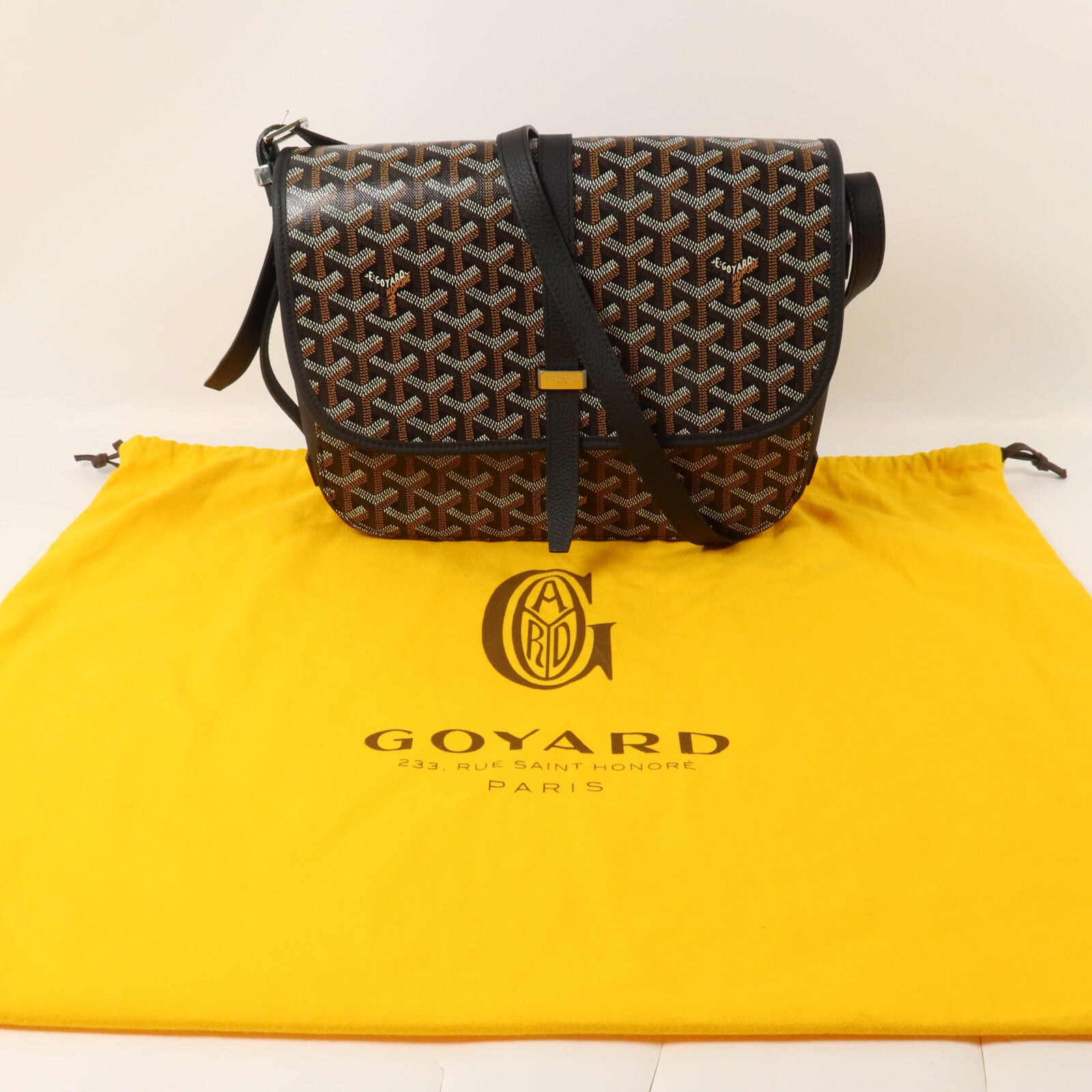 GOYARD 塗層帆布Belvedere MM肩背袋