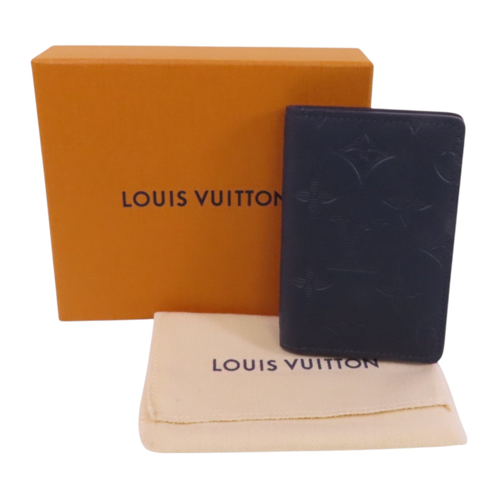 LOUIS VUITTON Monogram Shadow Pocket Organizer卡套