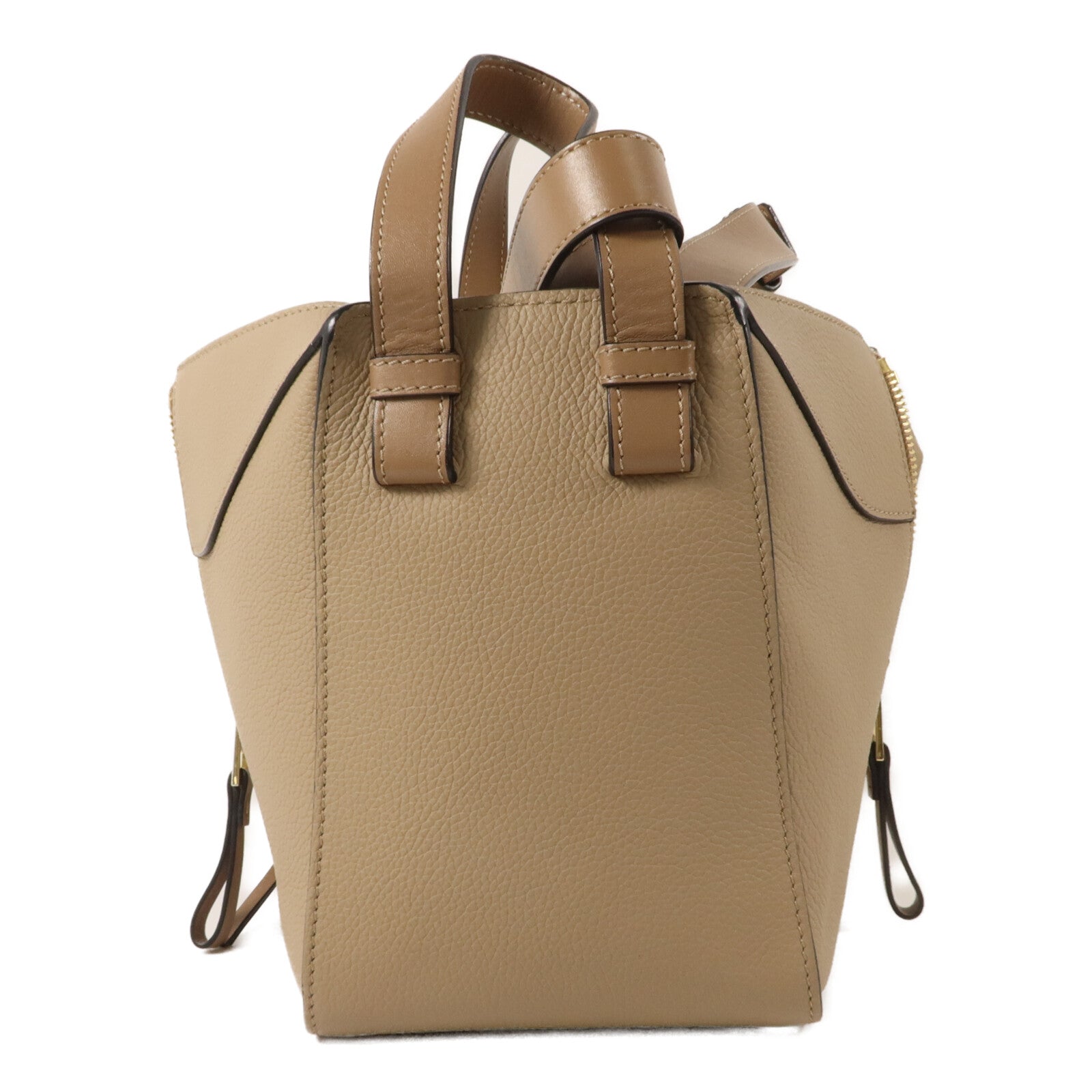 LOEWE 牛皮皮革Hammock Small手挽肩背兩用袋