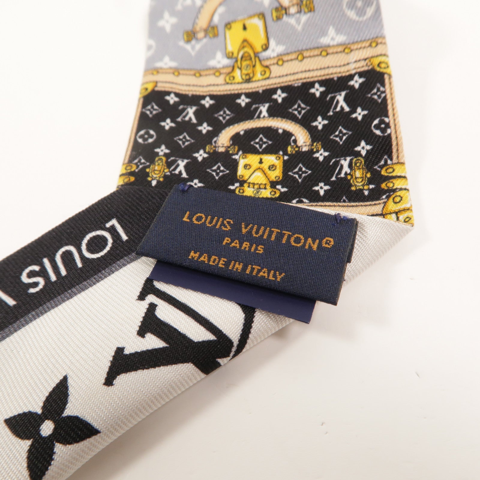 LOUIS VUITTON 絲質Let's Go BB Bandeau絲巾