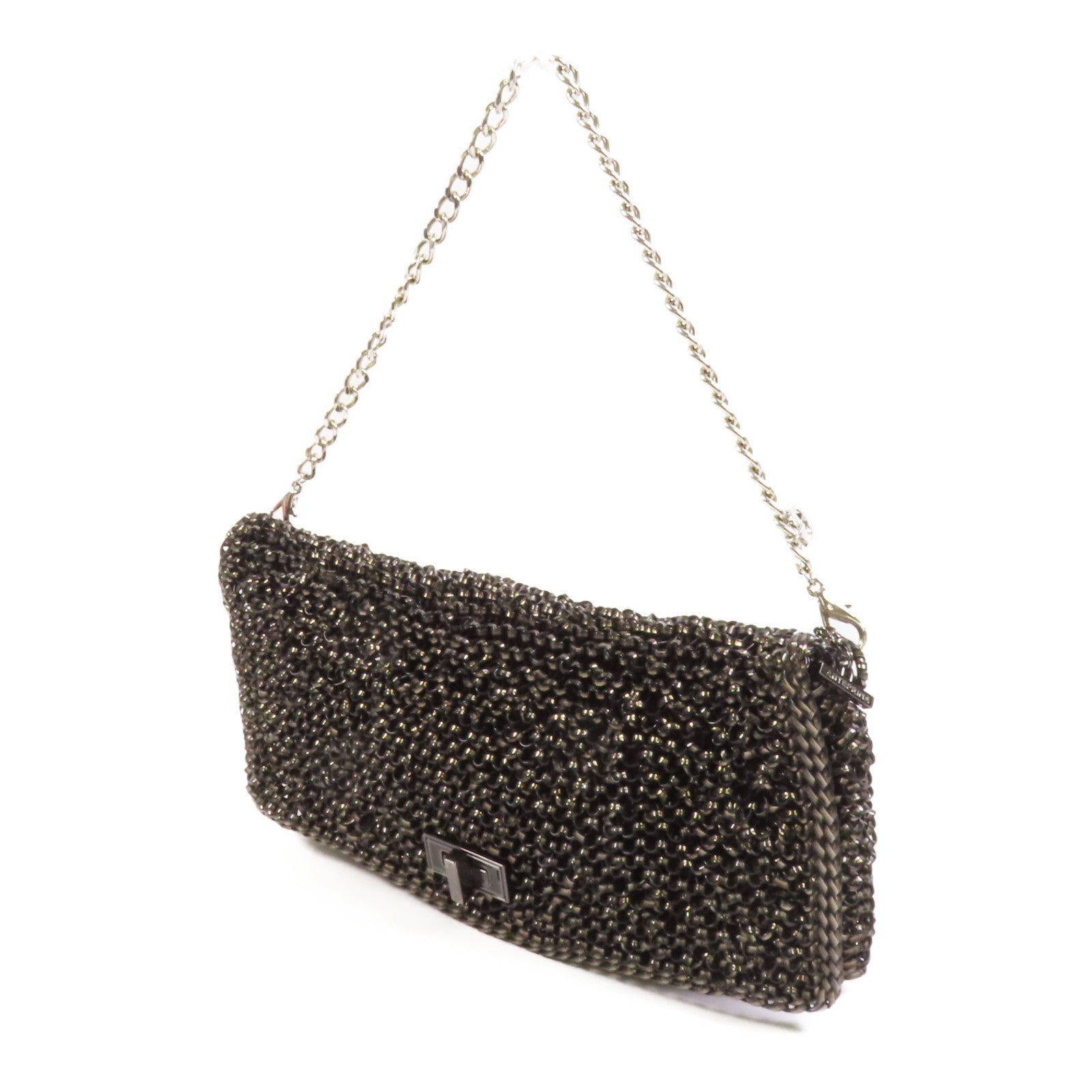 ANTEPRIMA PVC Shoulder Bag銀扣鏈帶肩背袋