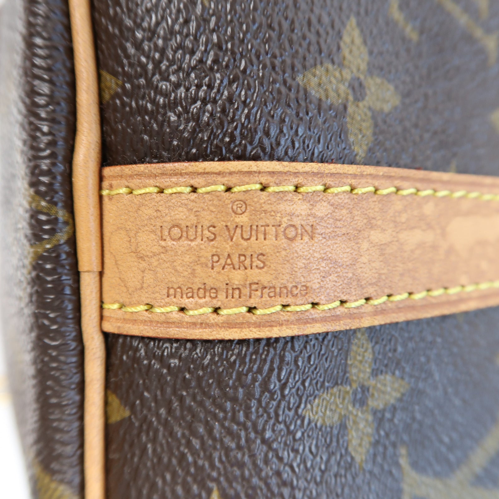 LOUIS VUITTON Monogram Speedy 25金扣手挽肩背兩用袋啡色