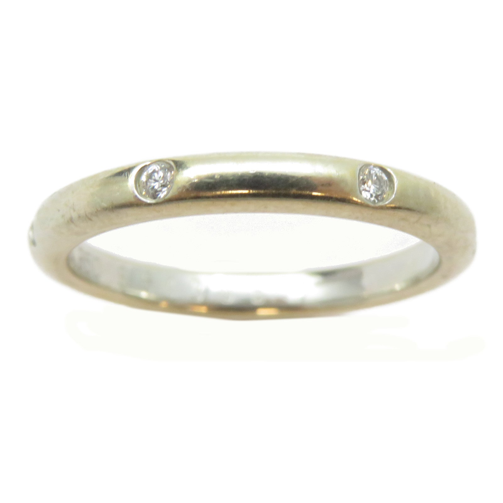 Chaumet PT950鉑金Diamond Ring鑽石戒指Chaumet#55/US#7