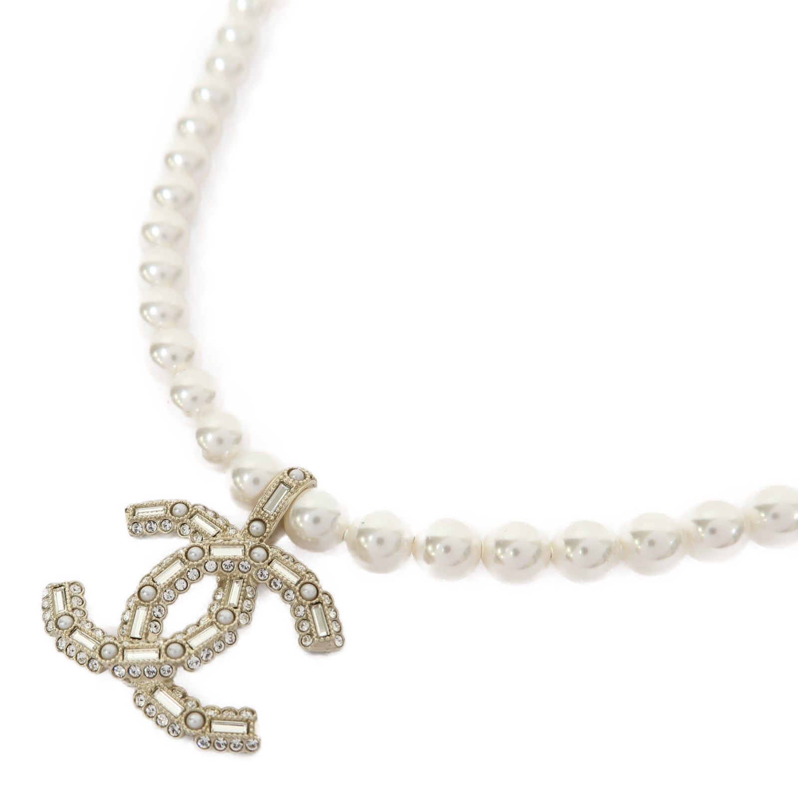 CHANEL PVC/金屬Necklace項鍊金色