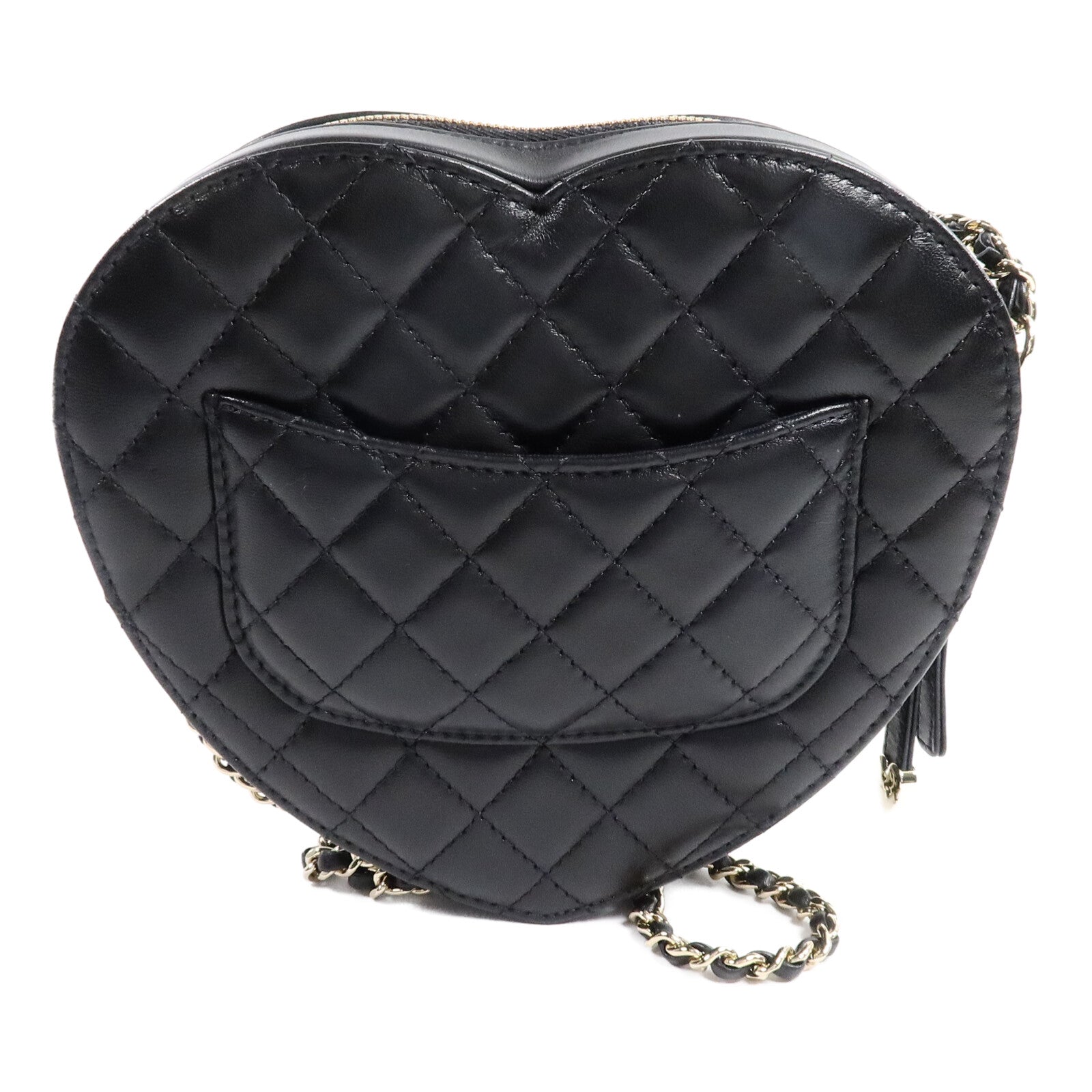 CHANEL 羊皮皮革Shoulder Bag鏈帶肩背袋