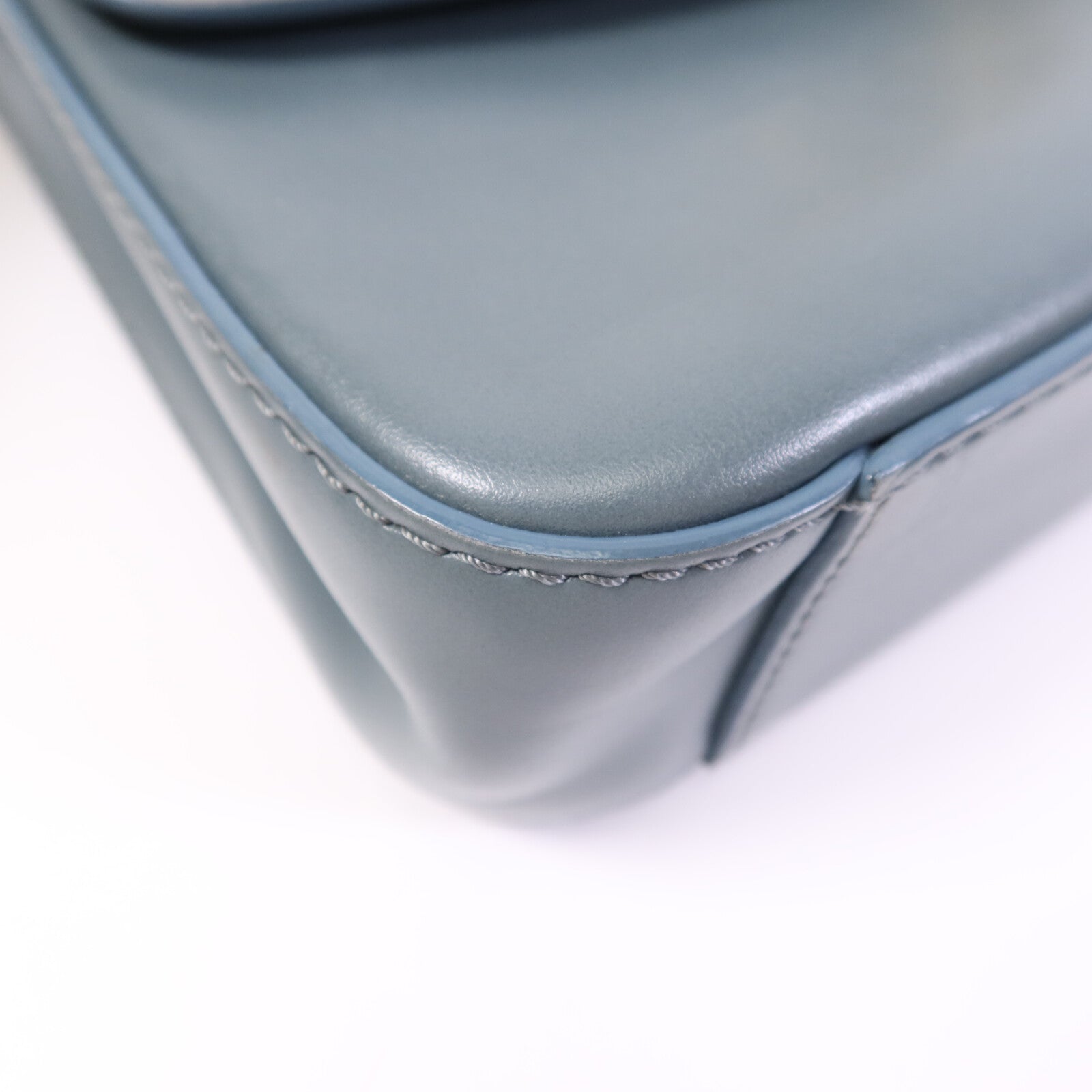 Chloe 牛皮皮革Small C Double Carry Bag金扣肩背袋