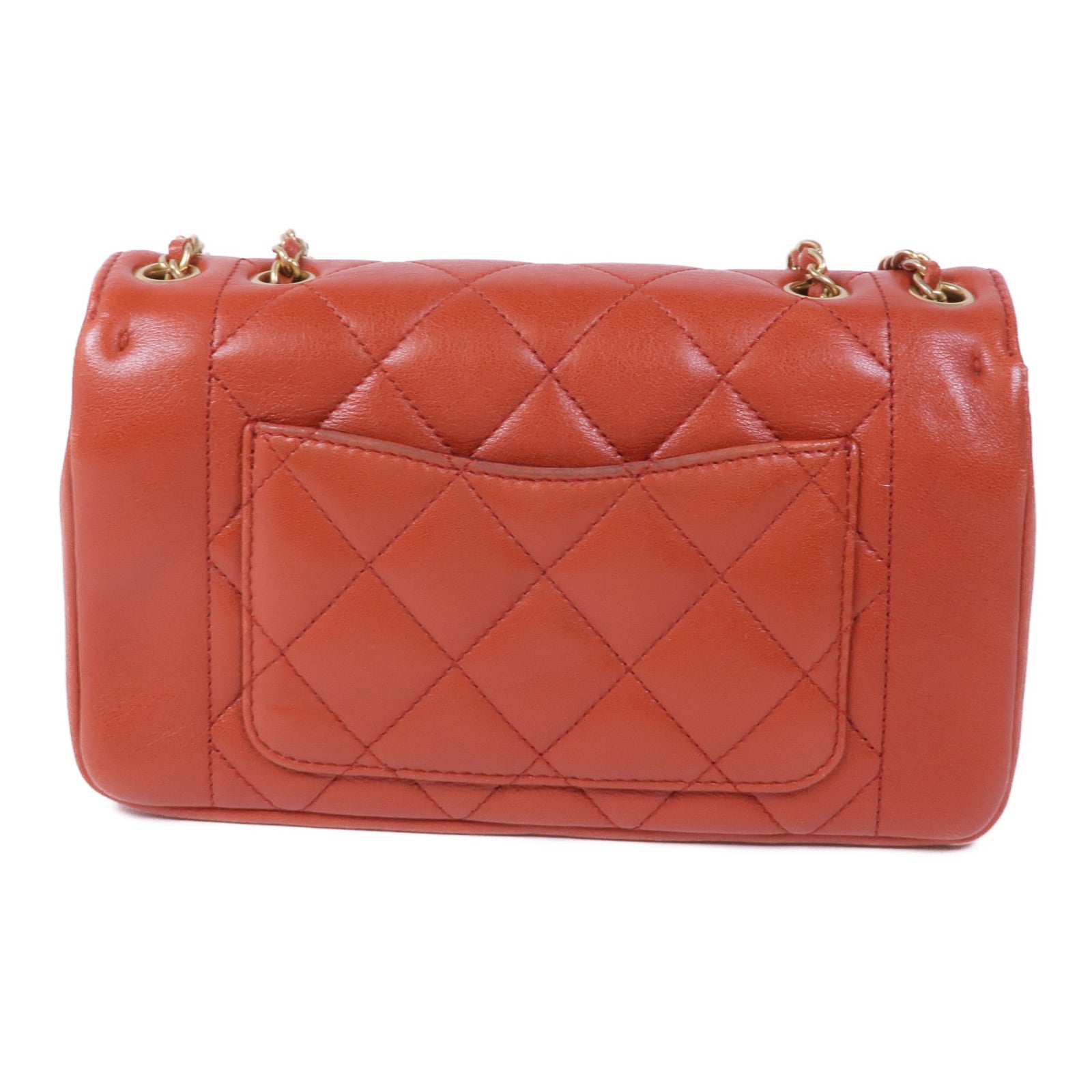 CHANEL 【激減優惠】牛皮皮革Chain Shoulder Bag金扣鏈帶肩背袋