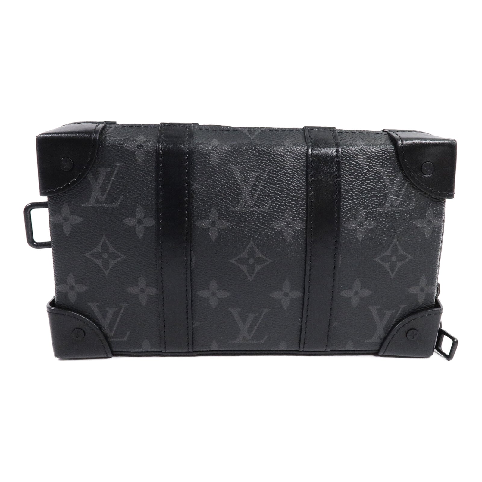 LOUIS VUITTON Monogram Eclipse Soft Trunk Wallet肩背袋