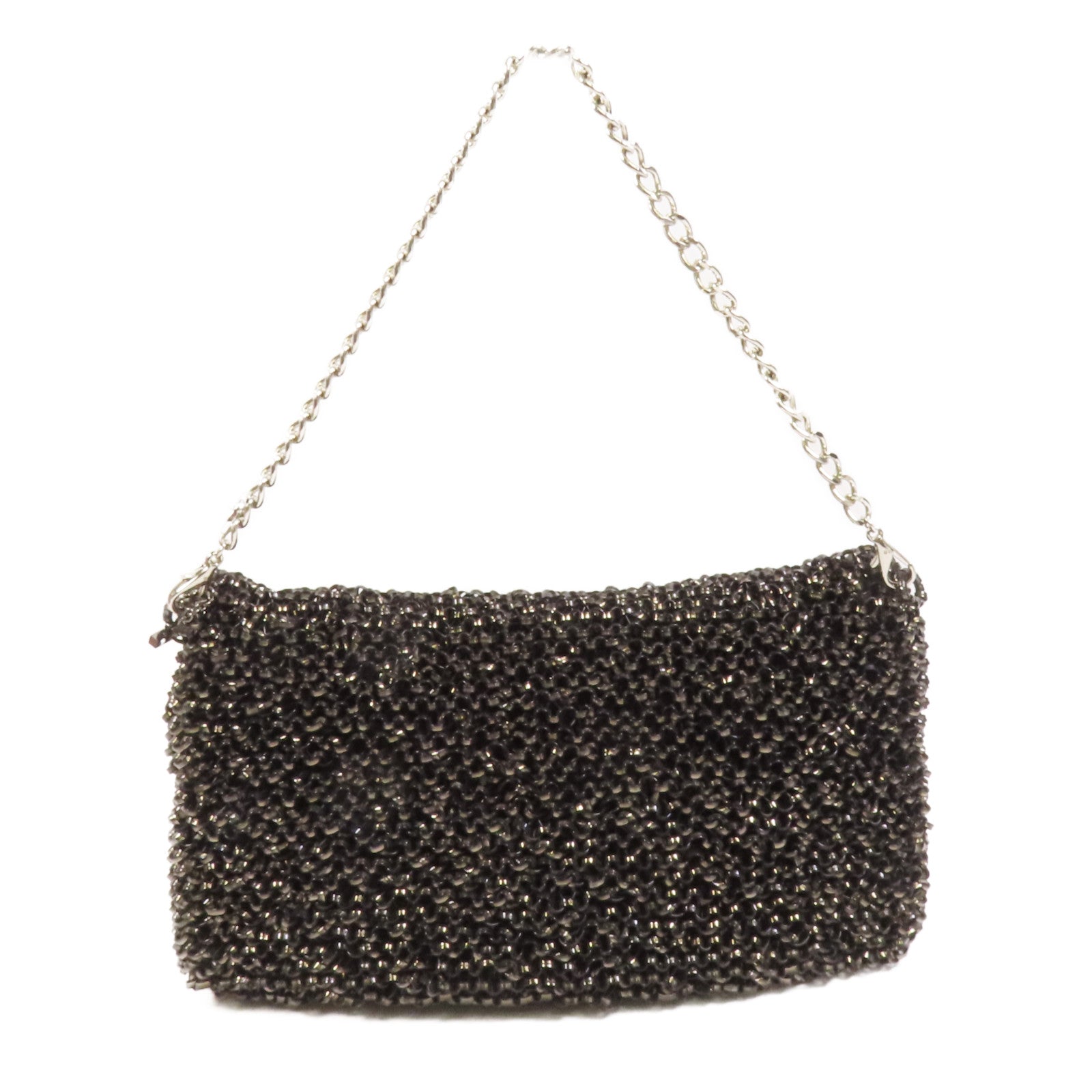 ANTEPRIMA PVC Shoulder Bag銀扣鏈帶肩背袋