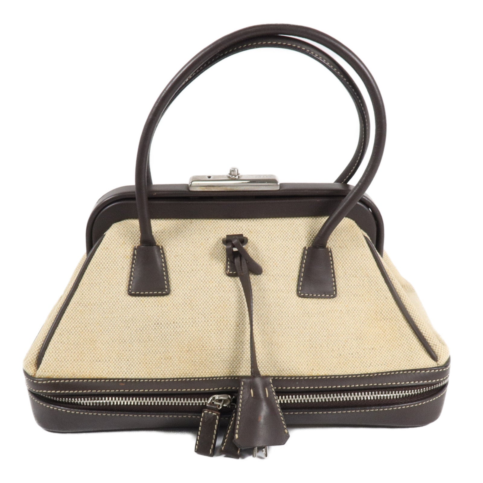 PRADA 帆布Vintage Doctor Bag手挽袋