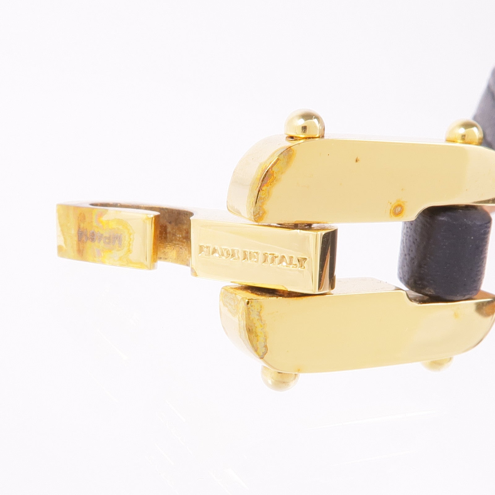 FENDI 牛皮皮革Bracelet金扣手帶