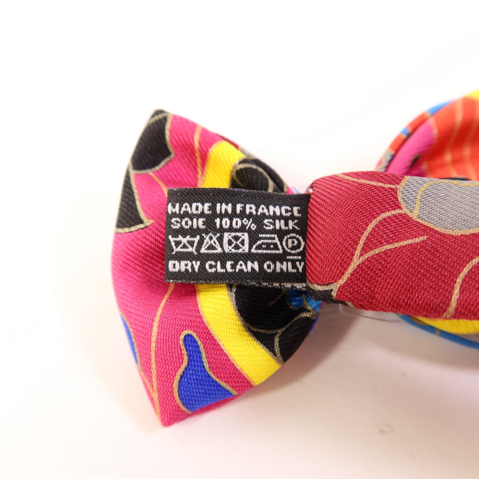 HERMES 絲質Bow Tie領結