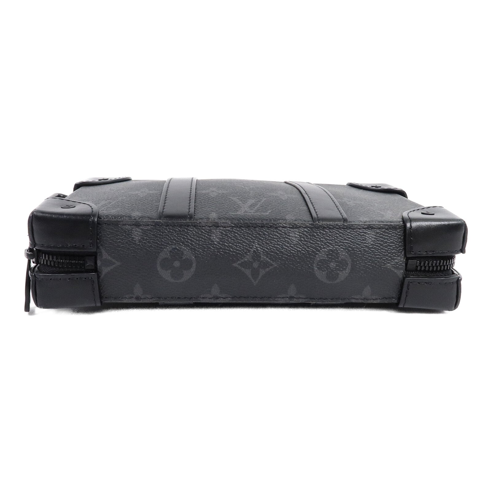 LOUIS VUITTON Monogram Eclipse Soft Trunk Wallet肩背袋