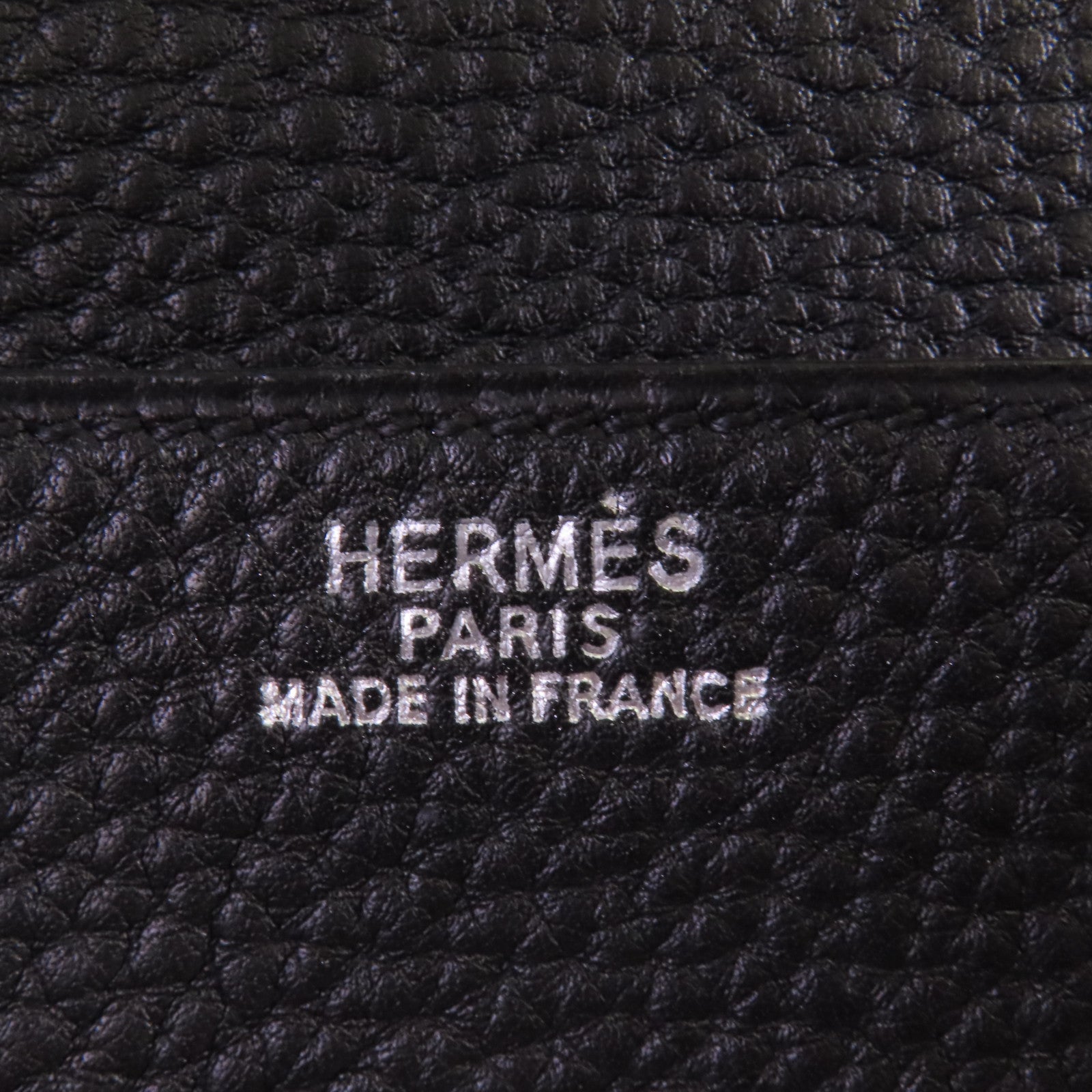 HERMES Togo皮革Birkin 45銀扣肩背袋