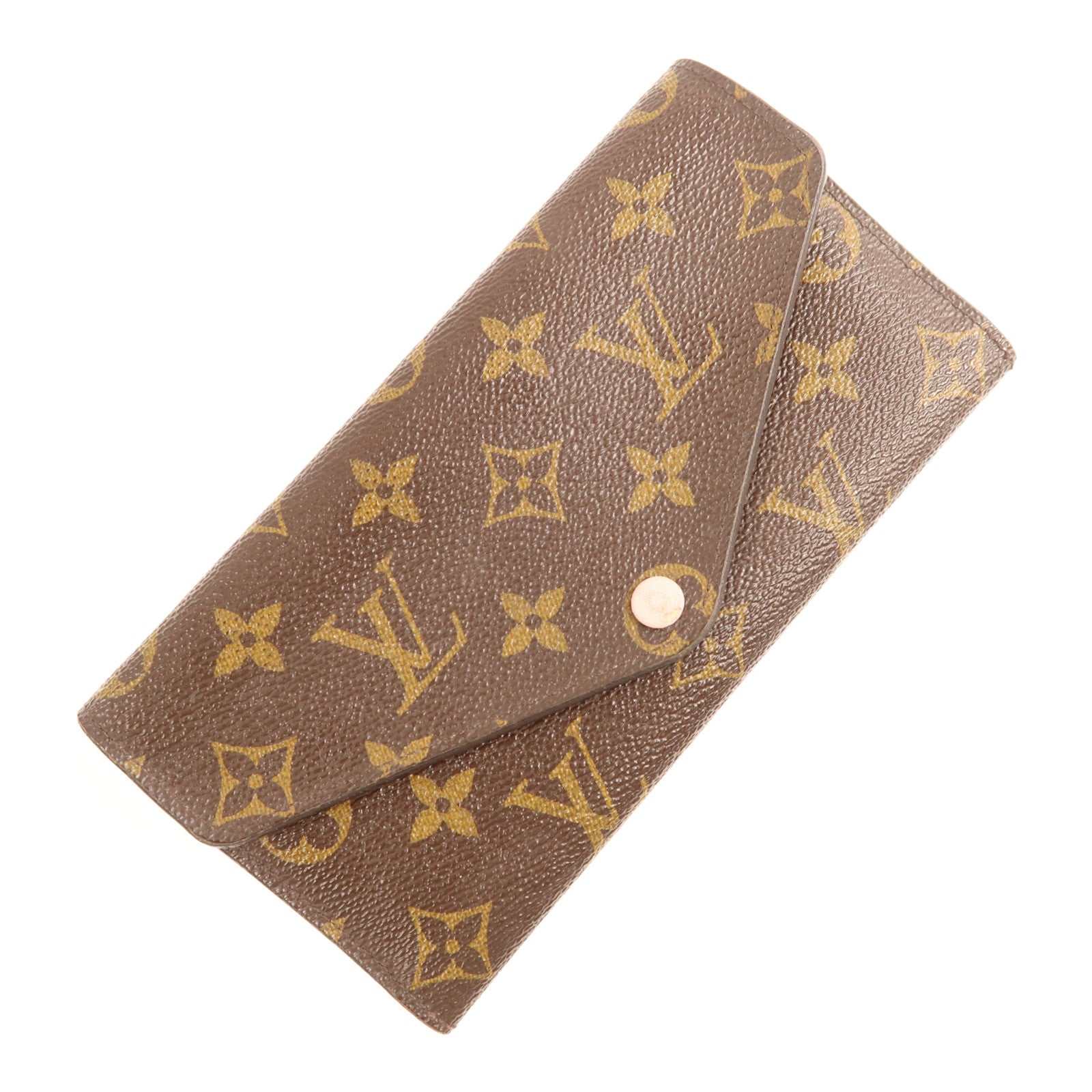 LOUIS VUITTON Monogram Portefeuille Josephine金扣長錢包