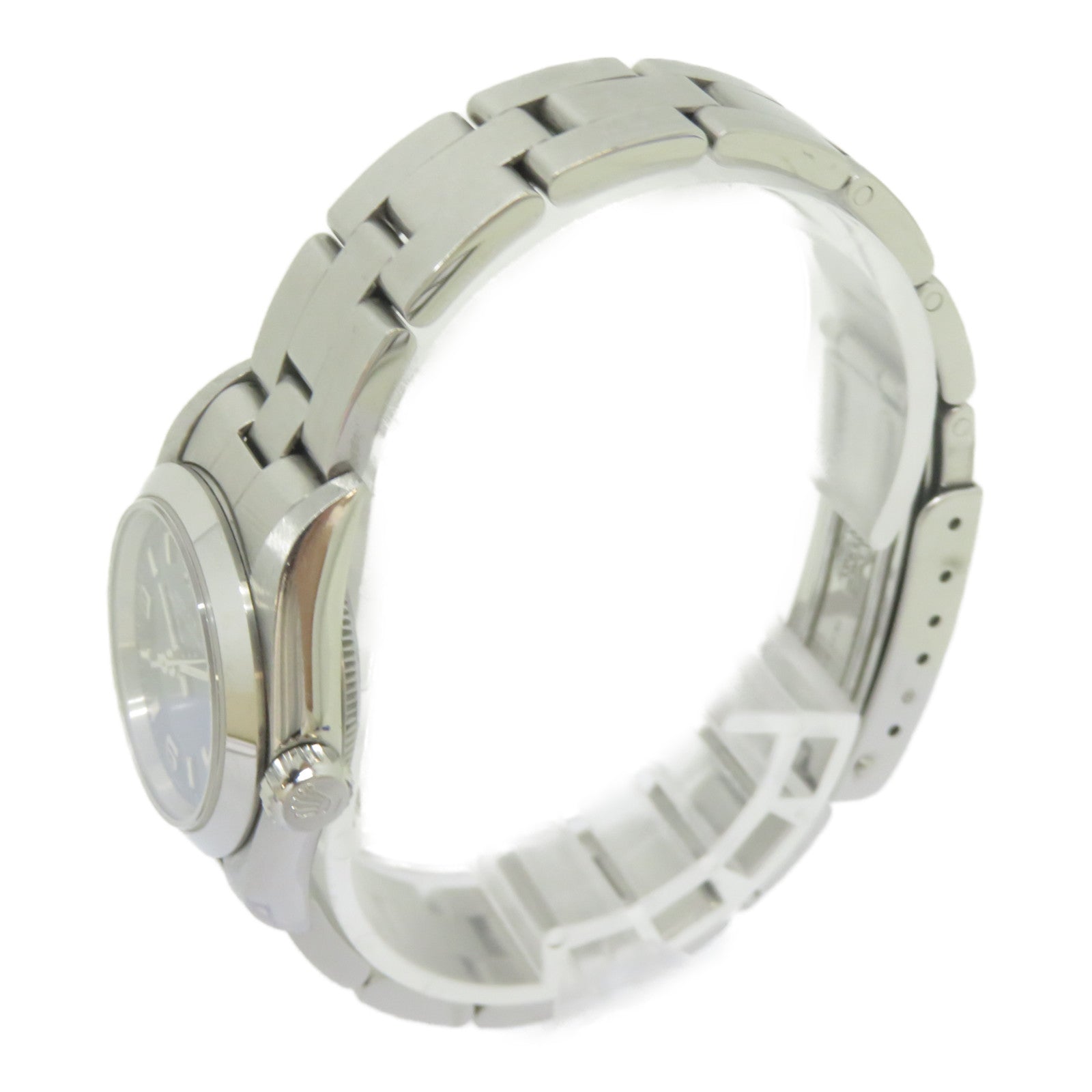 ROLEX Oyster Perpetual不鏽鋼手錶自動機芯深藍色