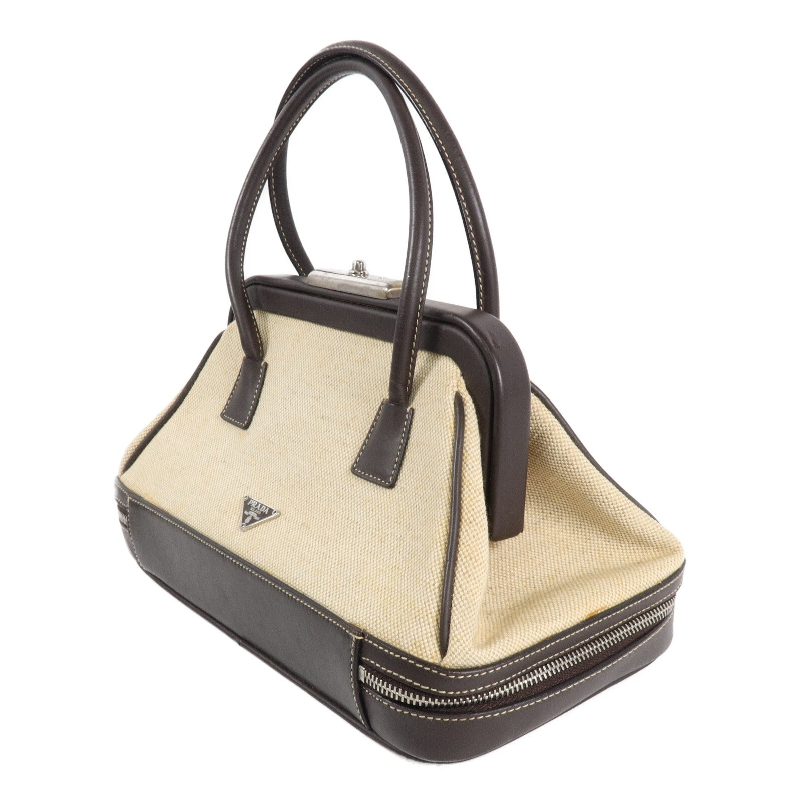 PRADA 帆布Vintage Doctor Bag手挽袋