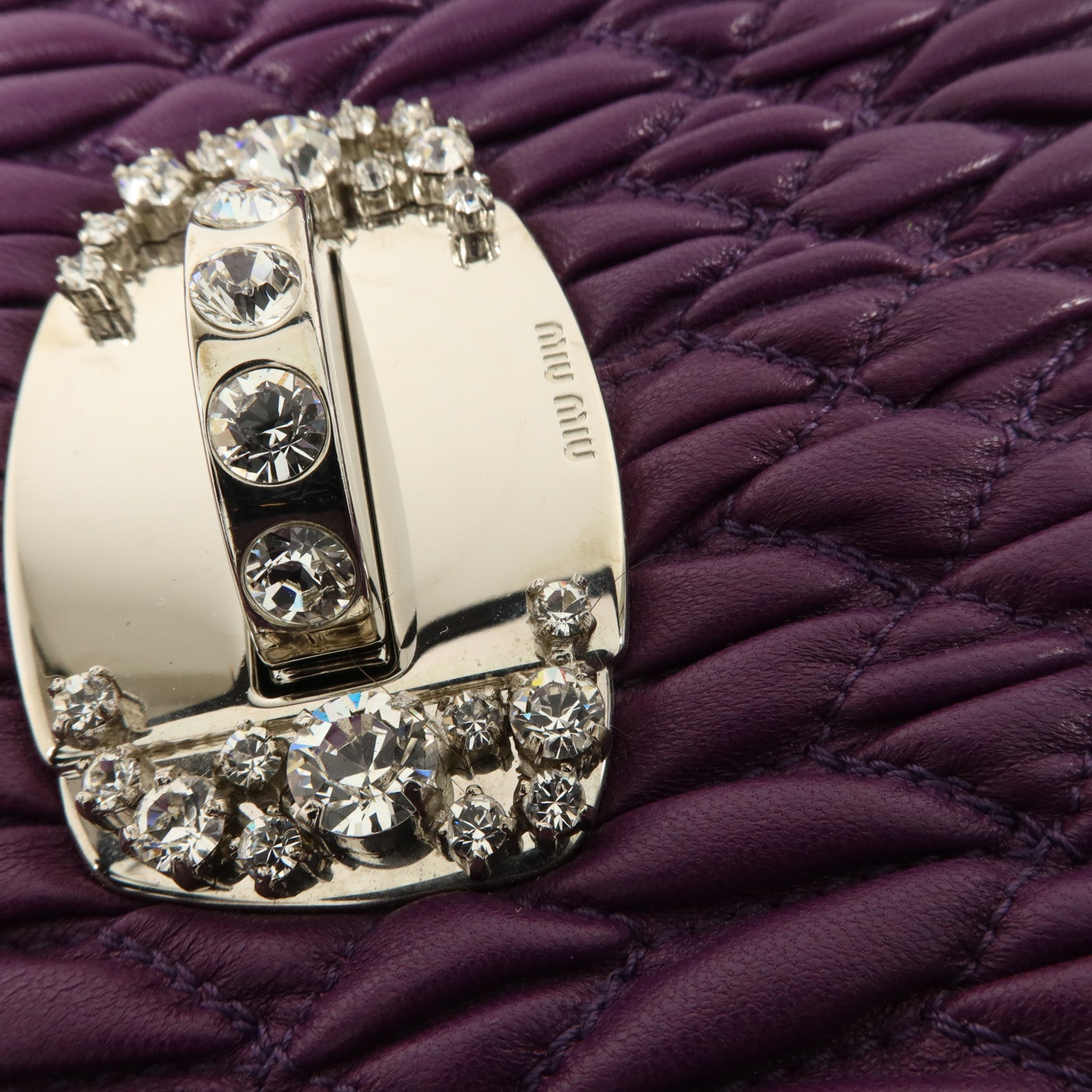 Miu Miu 羊皮皮革Shoulder Bag肩背袋