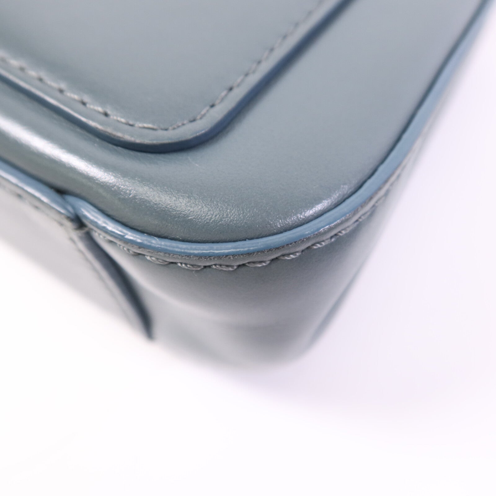 Chloe 牛皮皮革Small C Double Carry Bag金扣肩背袋