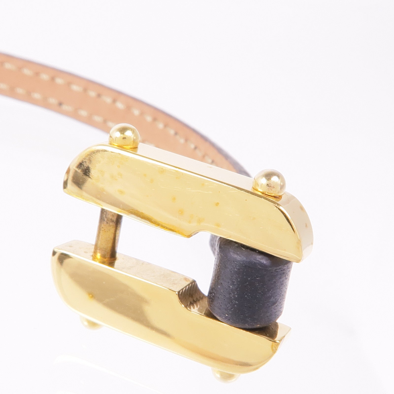 FENDI 牛皮皮革Bracelet金扣手帶