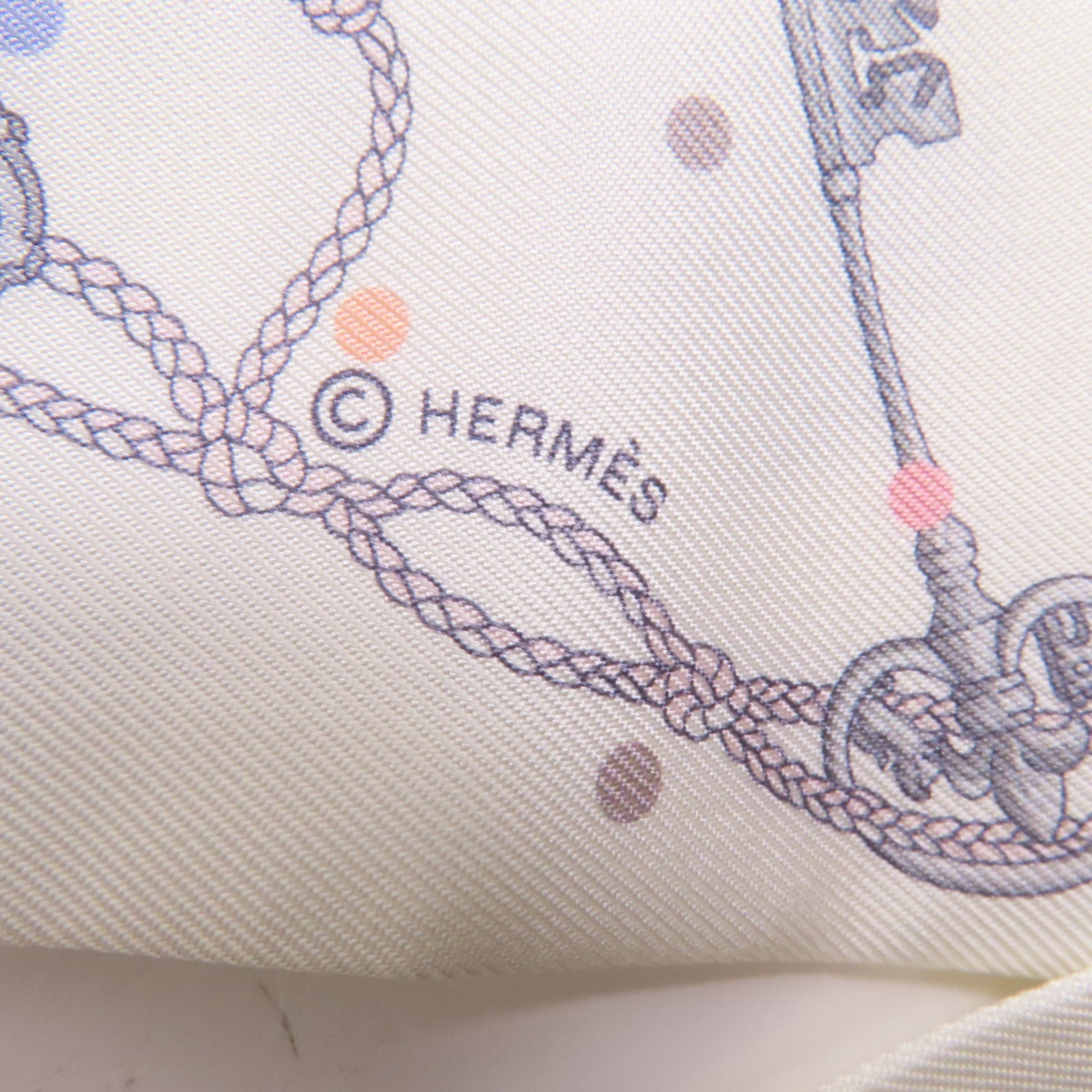 HERMES 絲質Twilly絲巾
