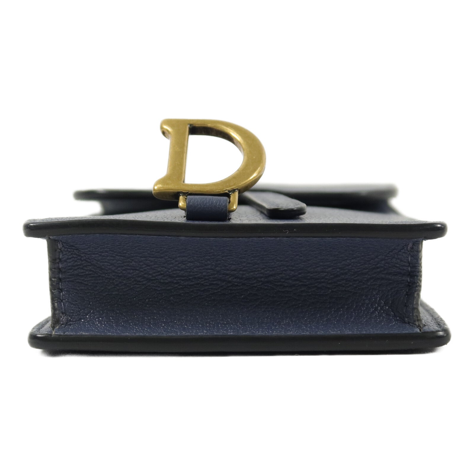 Dior 牛皮皮革Saddle Phone Bag鏈帶肩背袋